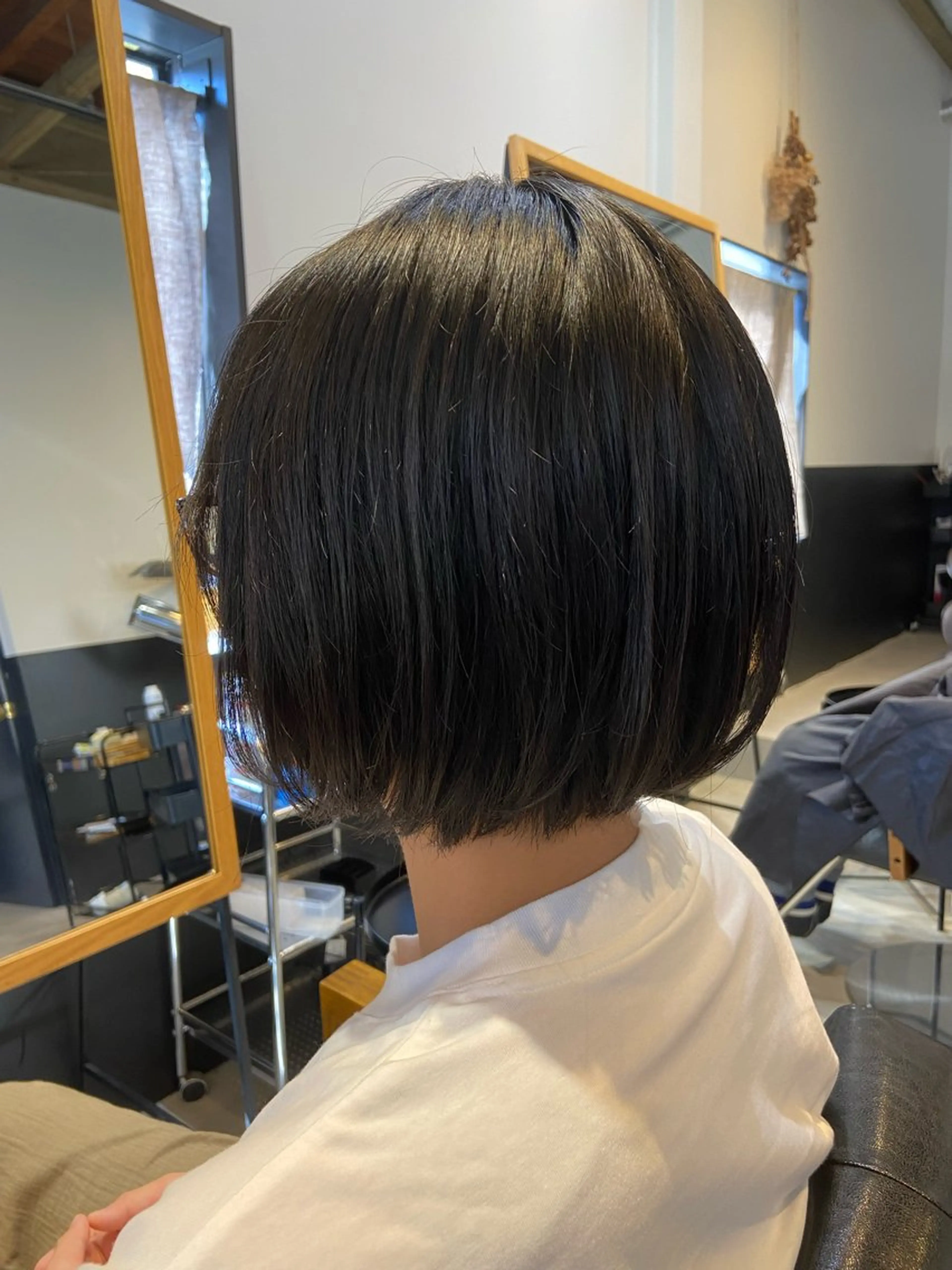 ショート ショートボブ ボブ ショートヘア カット hair salon TOKUNAGA所属・💫縮毛矯正/ カット💫徳永あい子のヘアスタイル