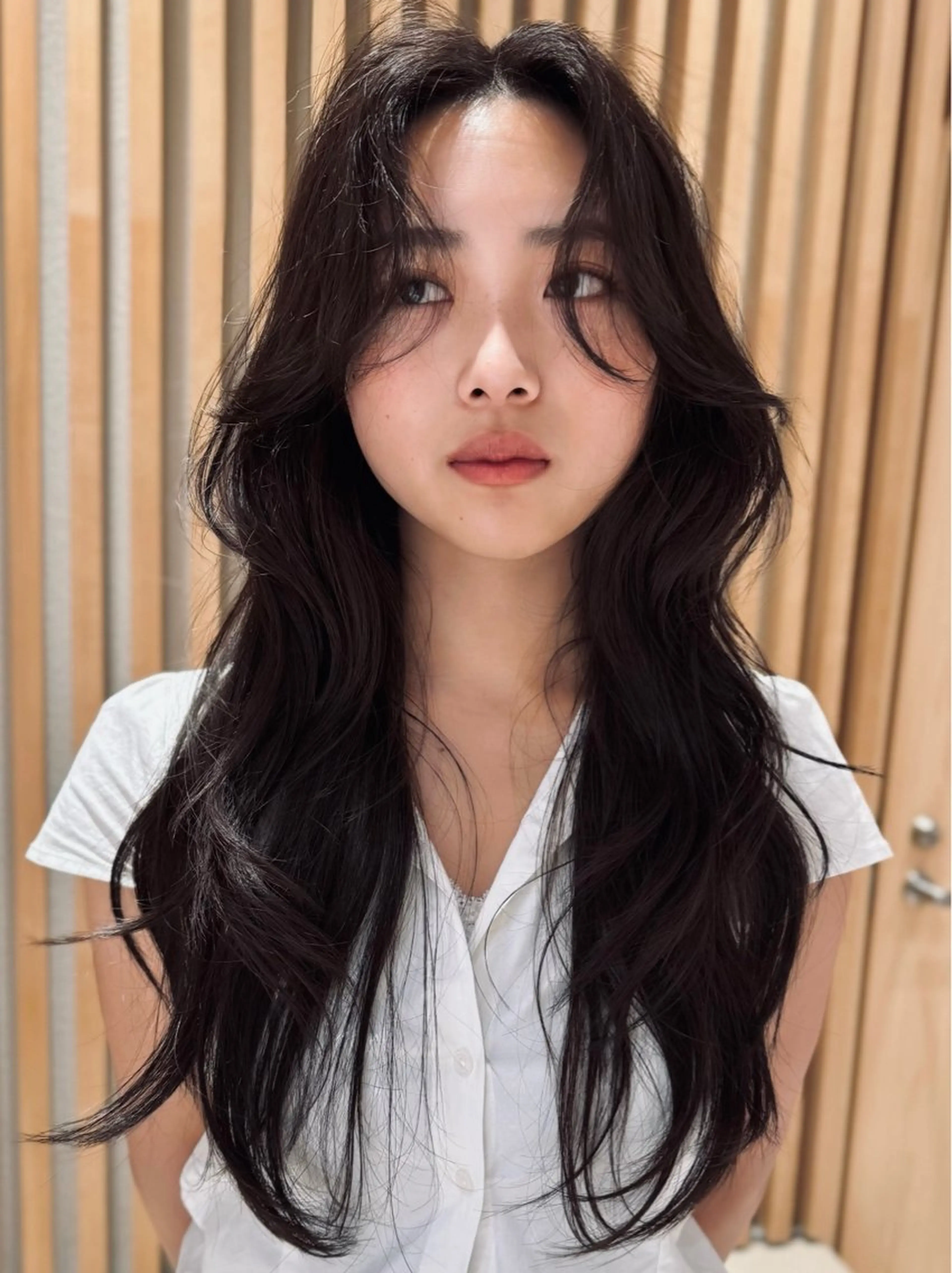 ロング カット ヘアカラー トリートメント 🩵縮毛矯正・ボブ 岩原朋也🩵のヘアスタイル