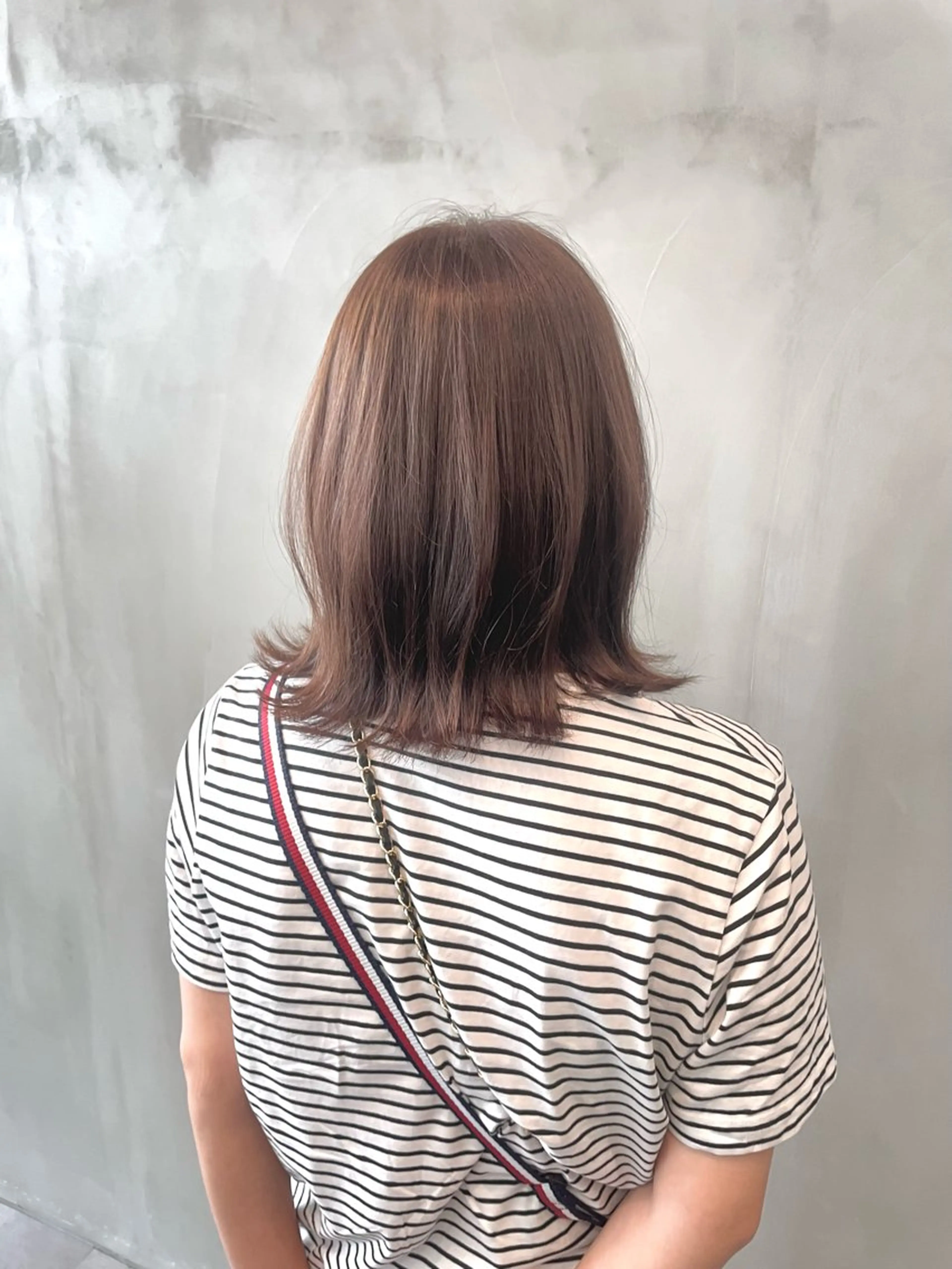 ミディアム カット ヘアカラー 透明感カラー◎ 大塚将人のヘアスタイル