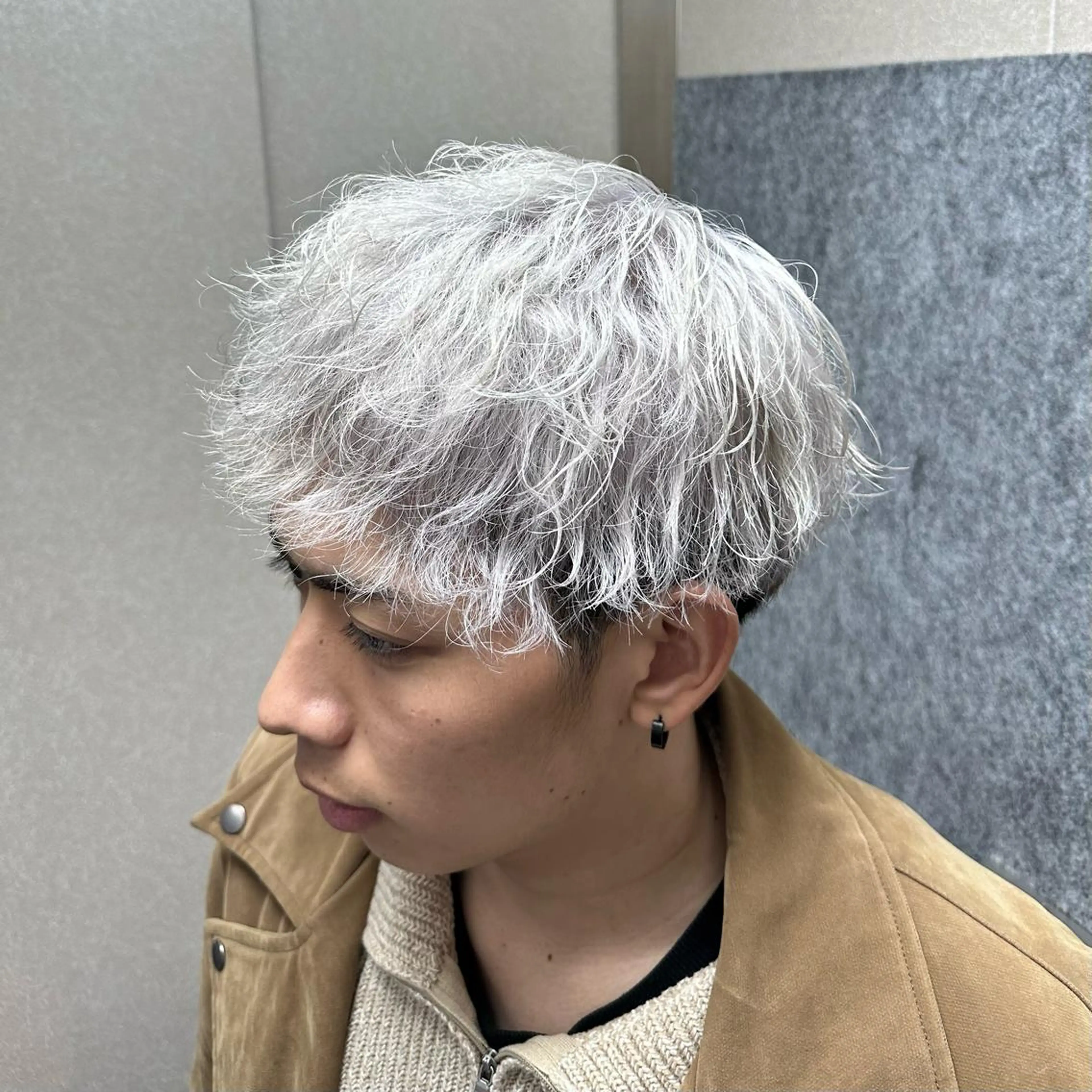 【ご新規様限定】カット+ブリーチカラー(ブリーチ/ブリーチカラー/メンズサロン/ハイトーンカラー/ハイライト)の写真