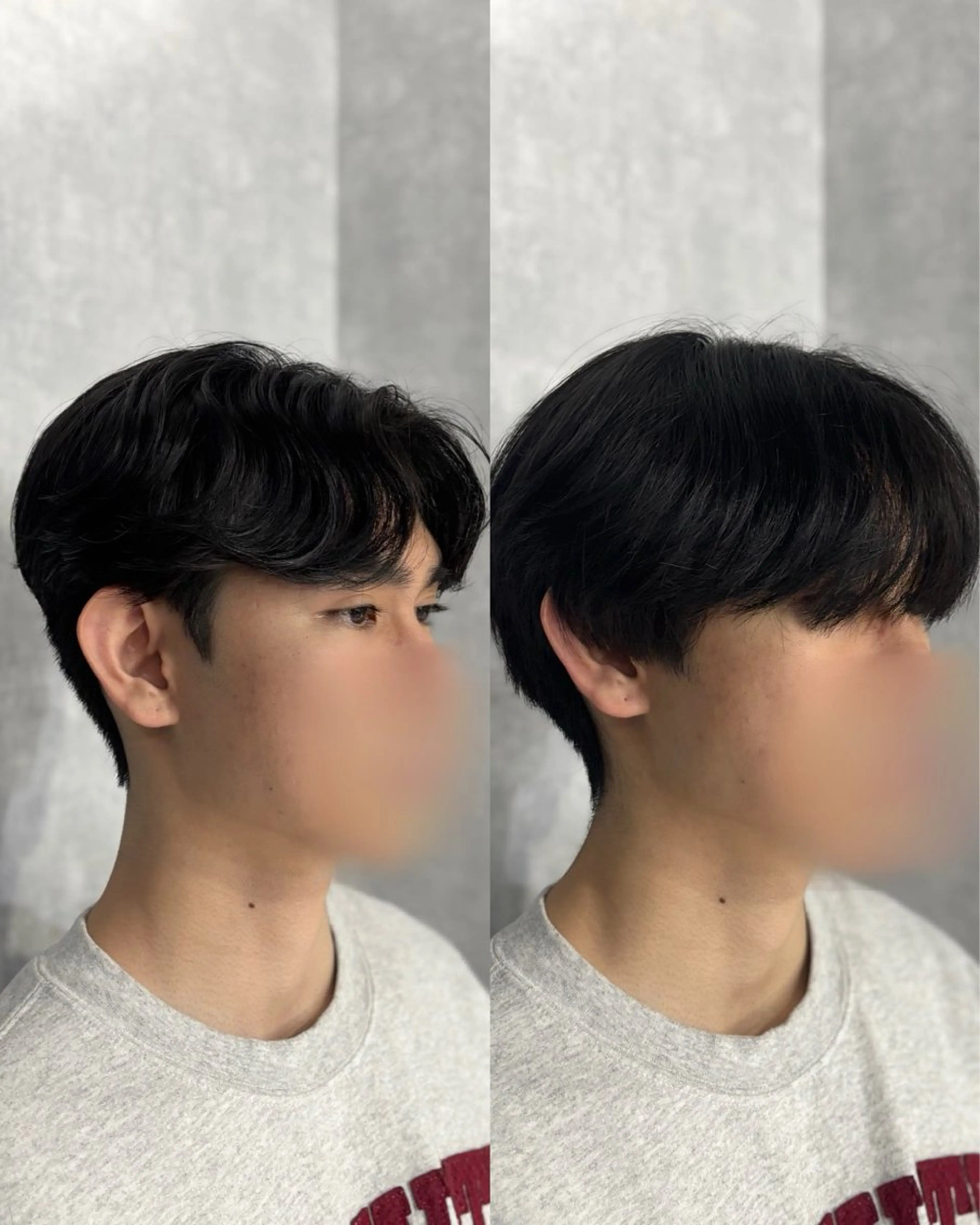 ショート パーマ メンズ カット パーマ 韓国メンズヘア/ ダウンパーマ/歩夢のヘアスタイル