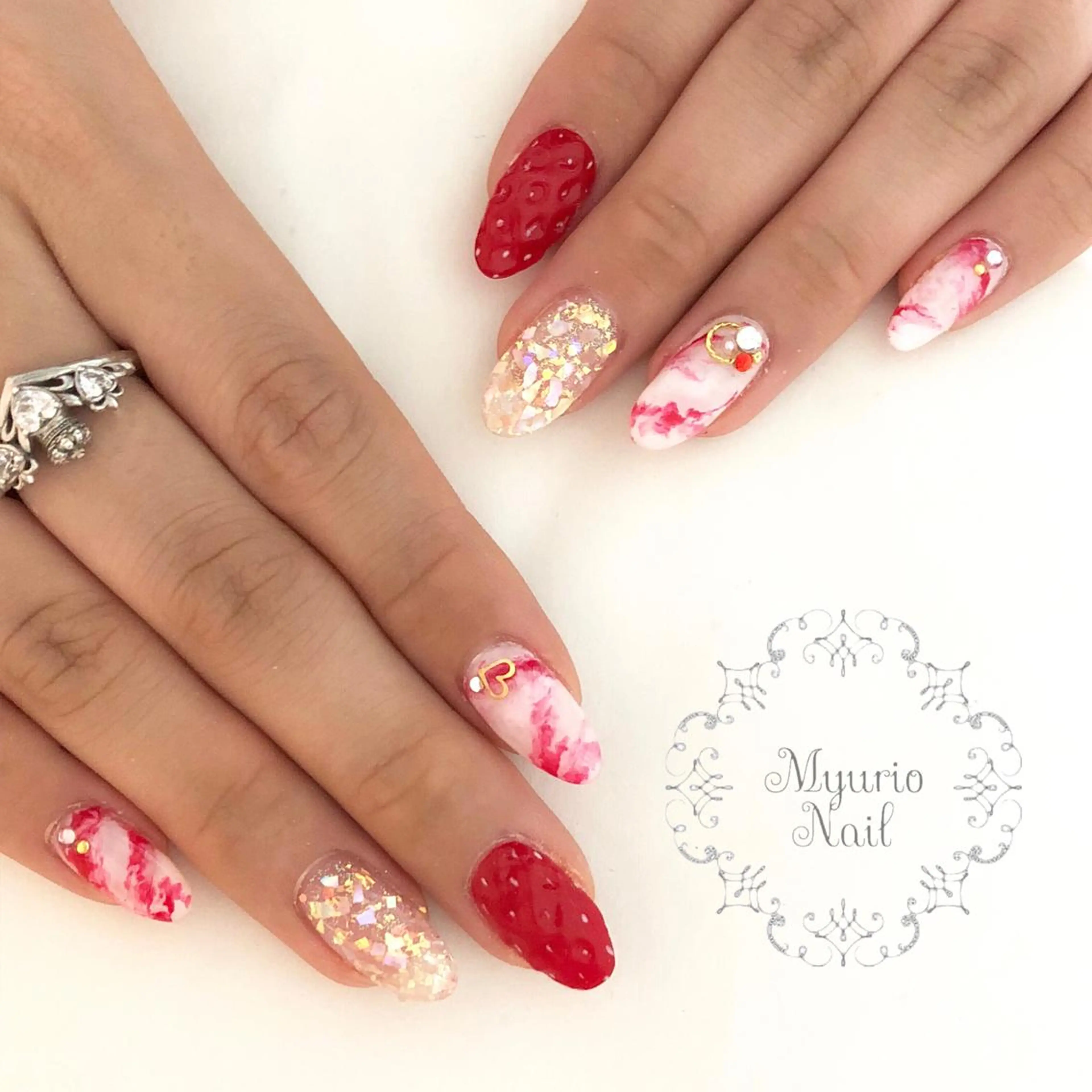 ネイル Sympa 𝓜iwako🐰ᩚのネイルデザイン