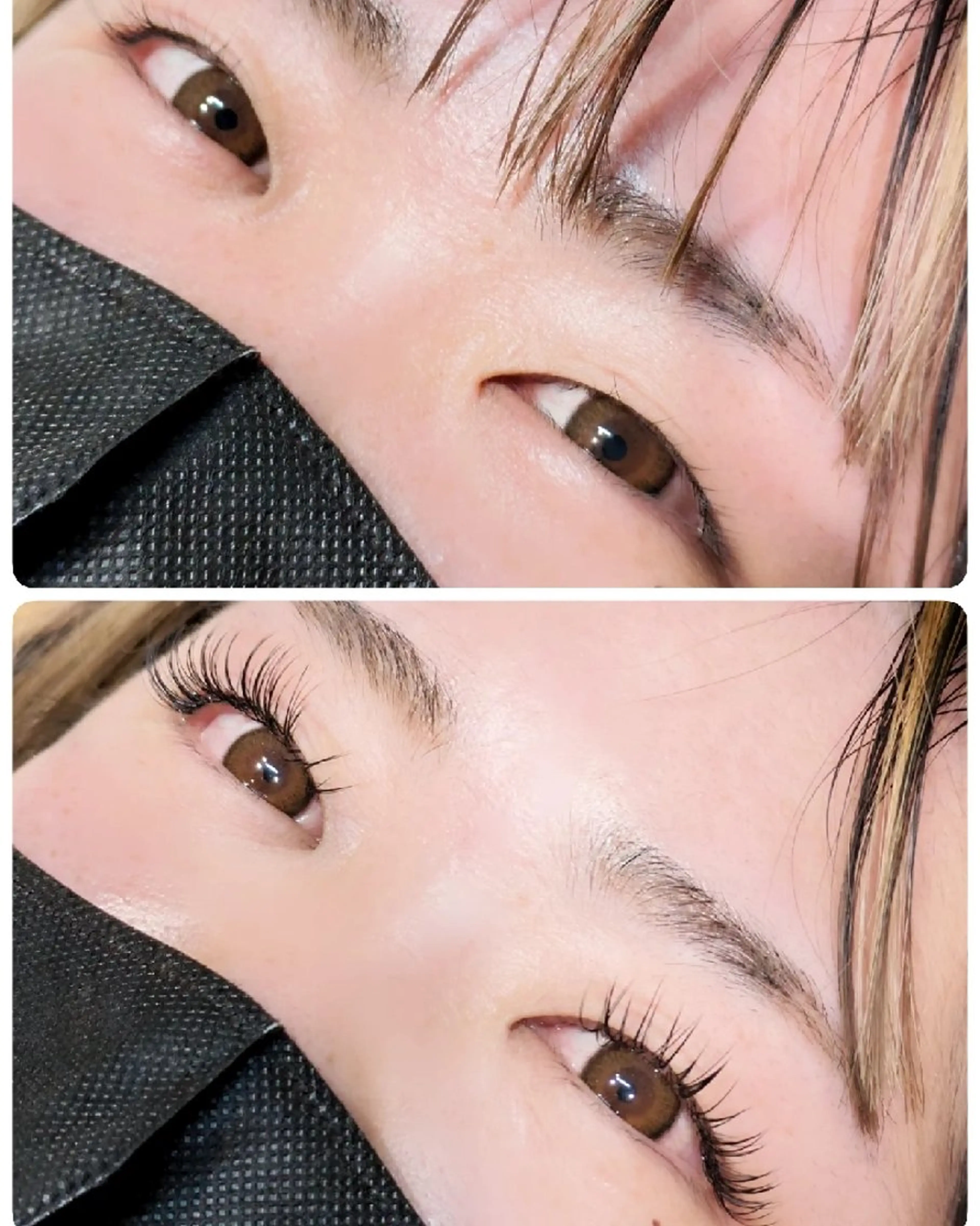 マツエク・マツパ Cカール フラットラッシュ 〚Ａ ｍａｄｅ〛 エーメイドのマツエク・マツパデザイン