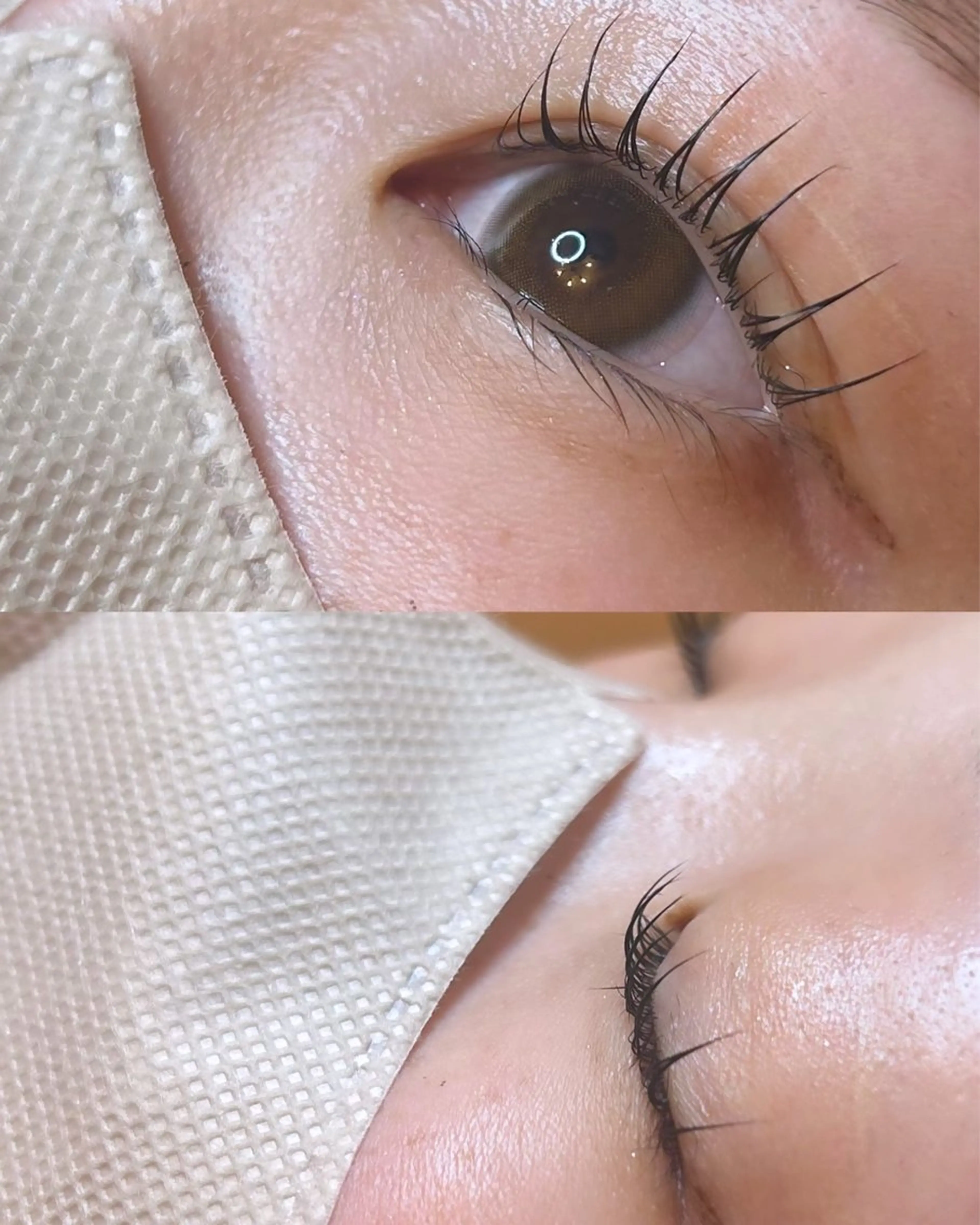 🎀似合わせまつ毛パーマorパリジェンヌラッシュリフト(上のみ)の写真