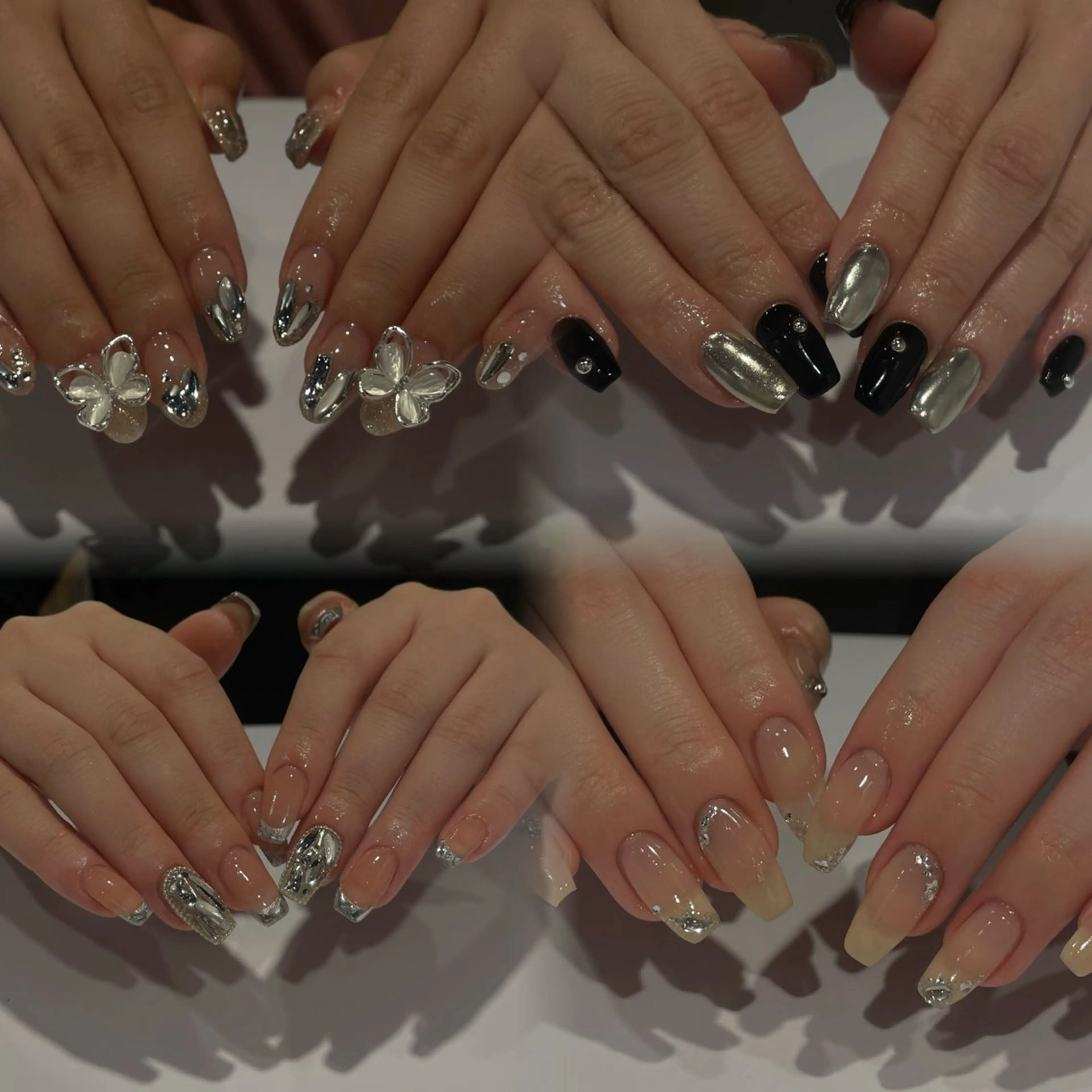 ネイル クルミ/ 💕ワンホンネイルのネイルデザイン