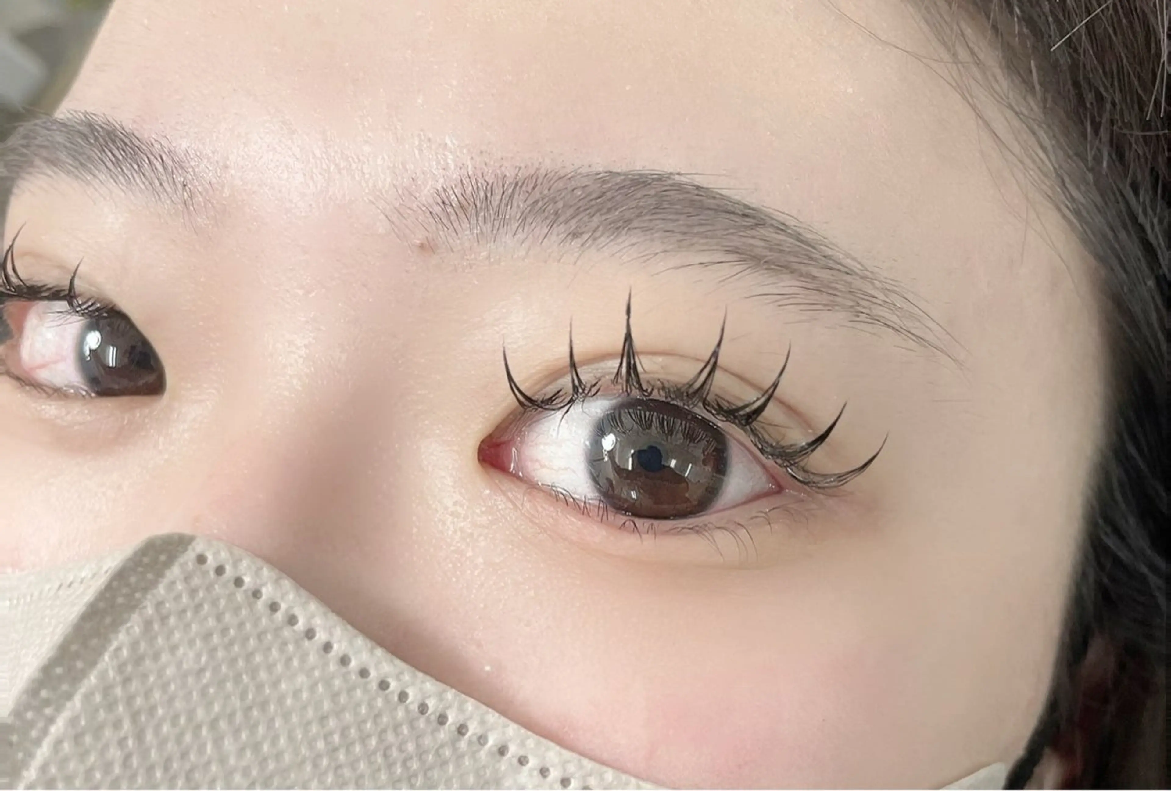 マツエク・マツパ 束感まつ毛 マツエク yukana 🎀のマツエク・マツパデザイン