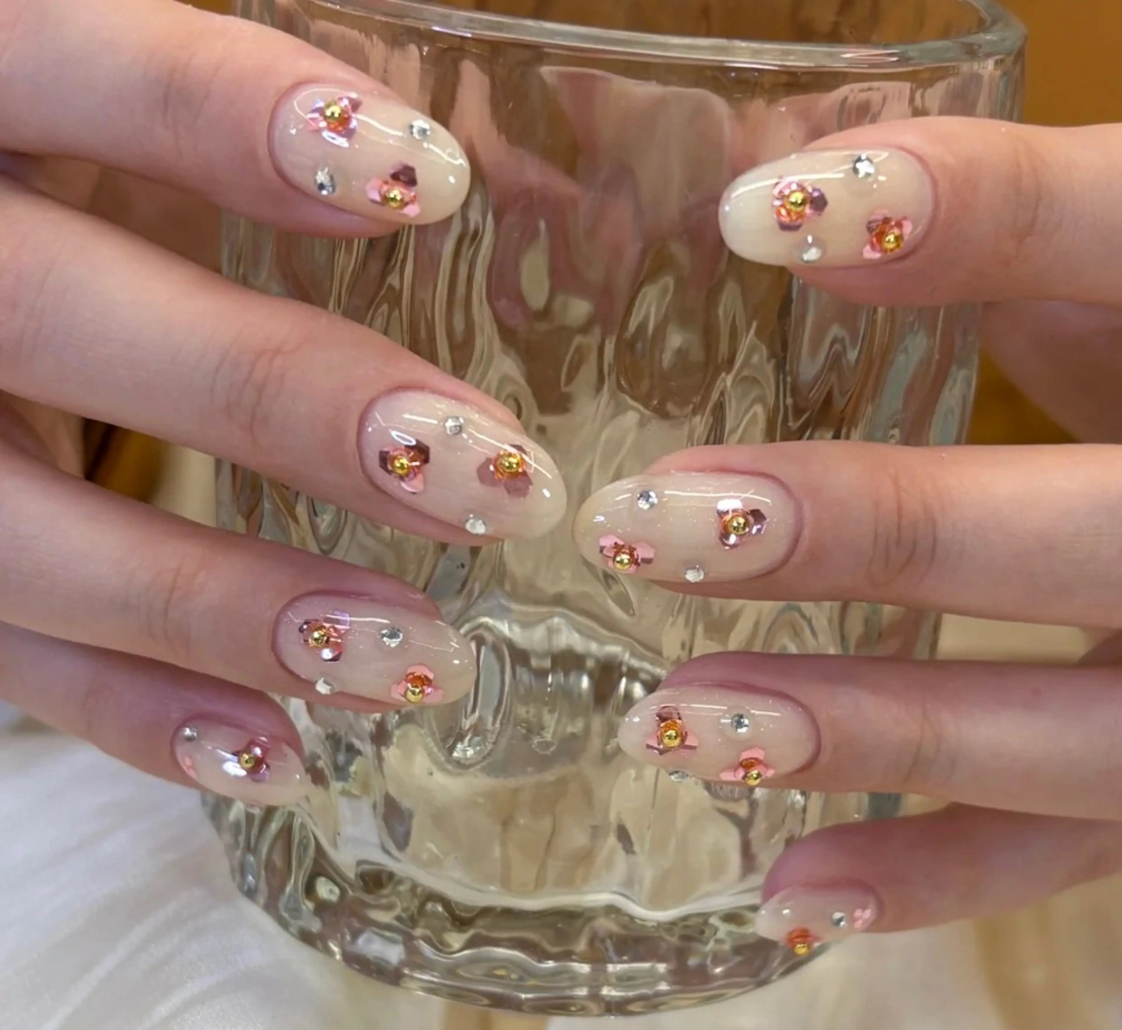 ネイル ハンドネイル ハンドケア 🍑 momo_nailのネイルデザイン