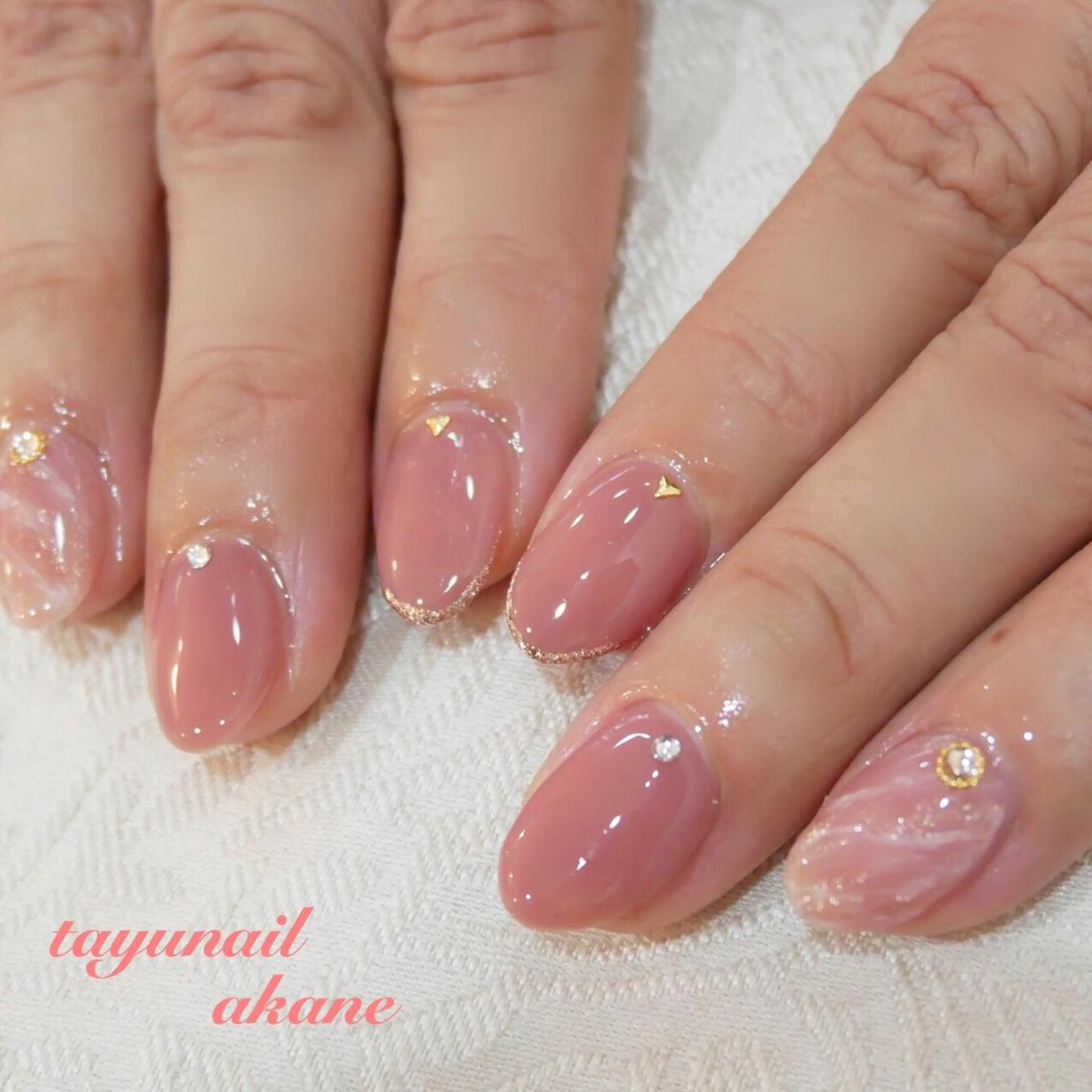 ネイル ネイルサロン・ネイルスクール　たゆnail所属・ネイルサロン 【たゆnail】のネイルデザイン