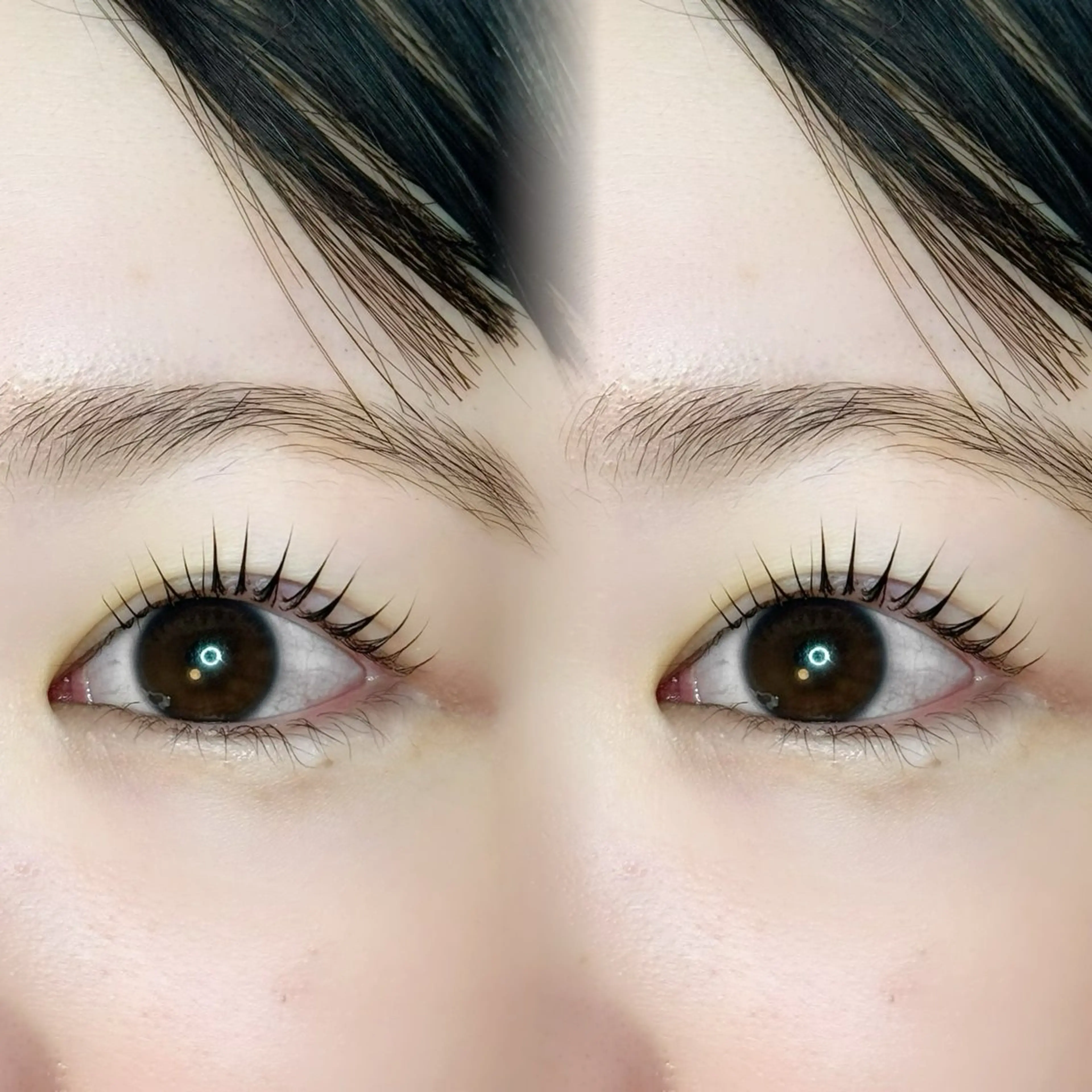 パリジェンヌ➕束感仕上げ付き🎀の写真