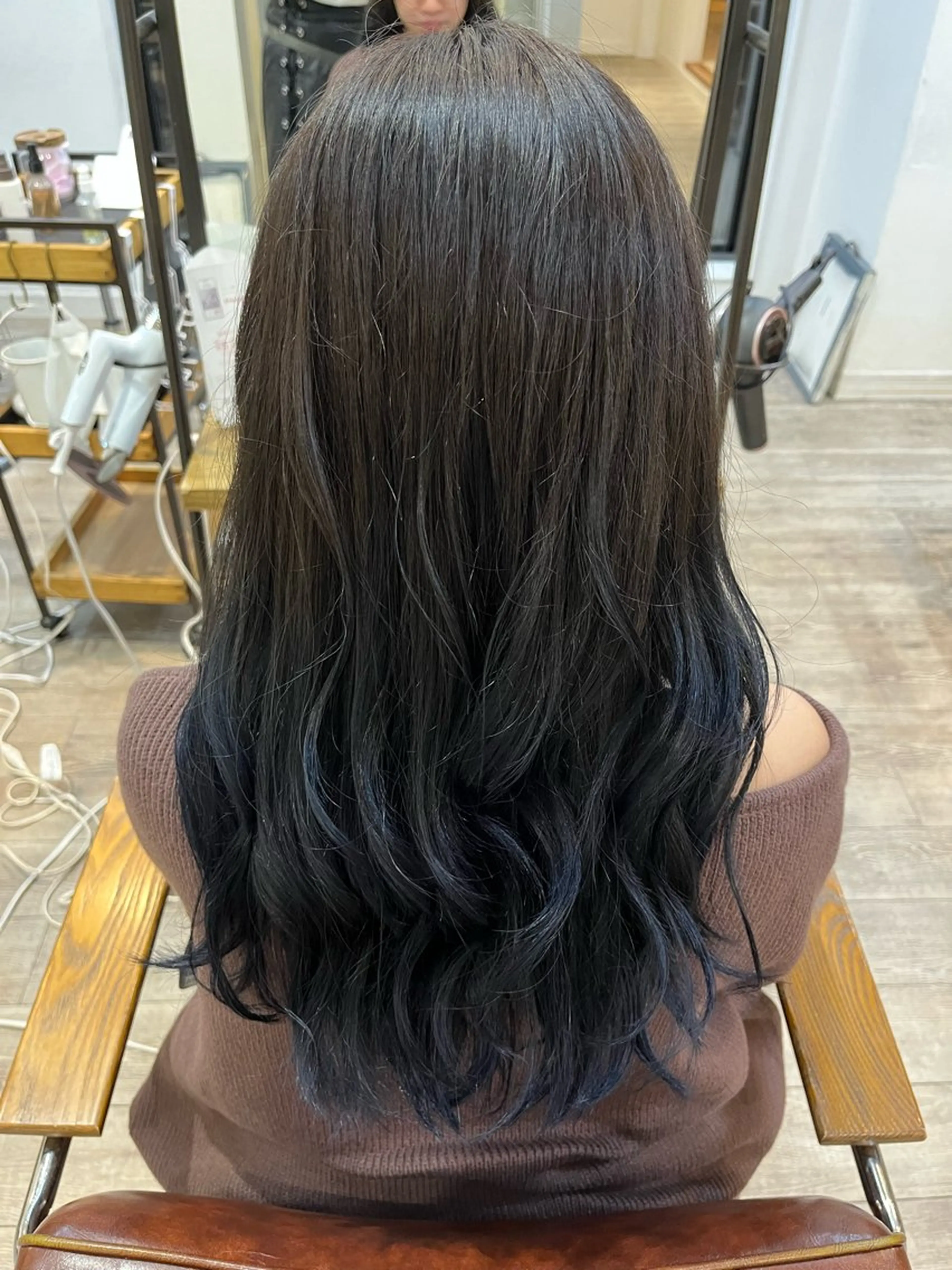 ロング ヘアカラー ショート/ボブ/透明 感カラー/高橋あみのヘアスタイル