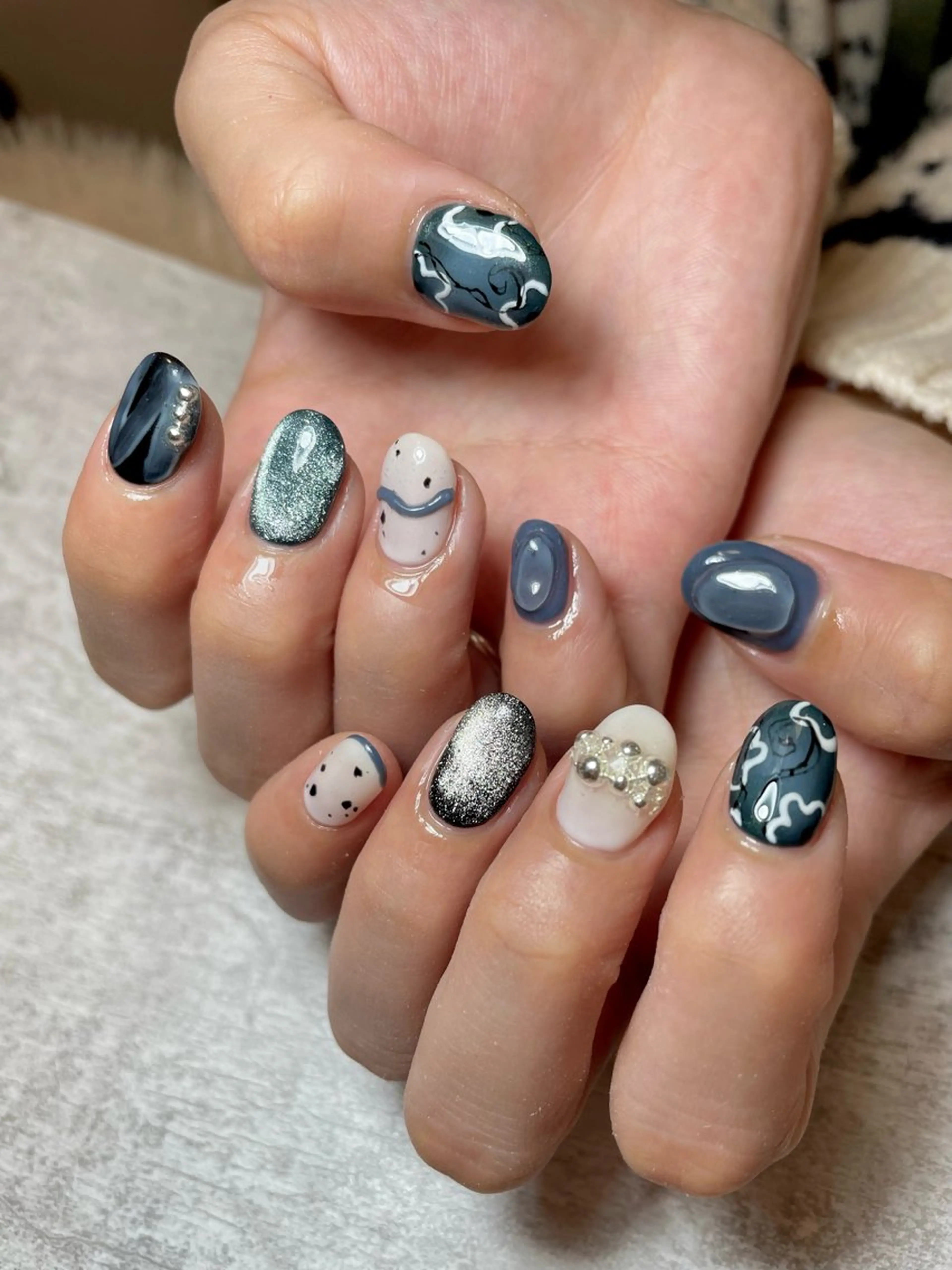 ネイル 持ち込み ニュアンスネイル BEAUTY GARDEN 【nail salon unseul】所属・nana .のネイルデザイン