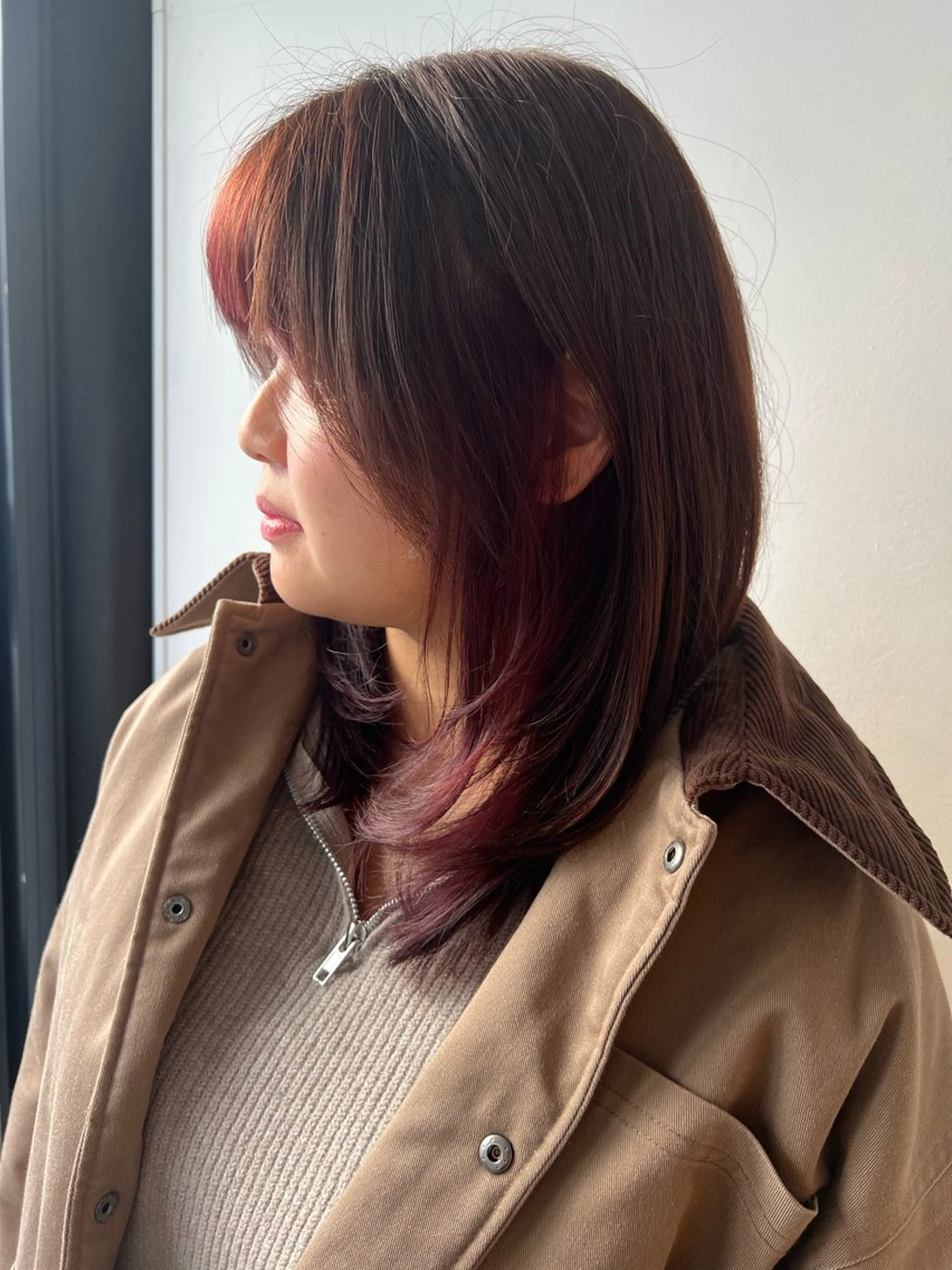 【ミニモ限定✨️】カット+艶カラー+トリートメントの写真