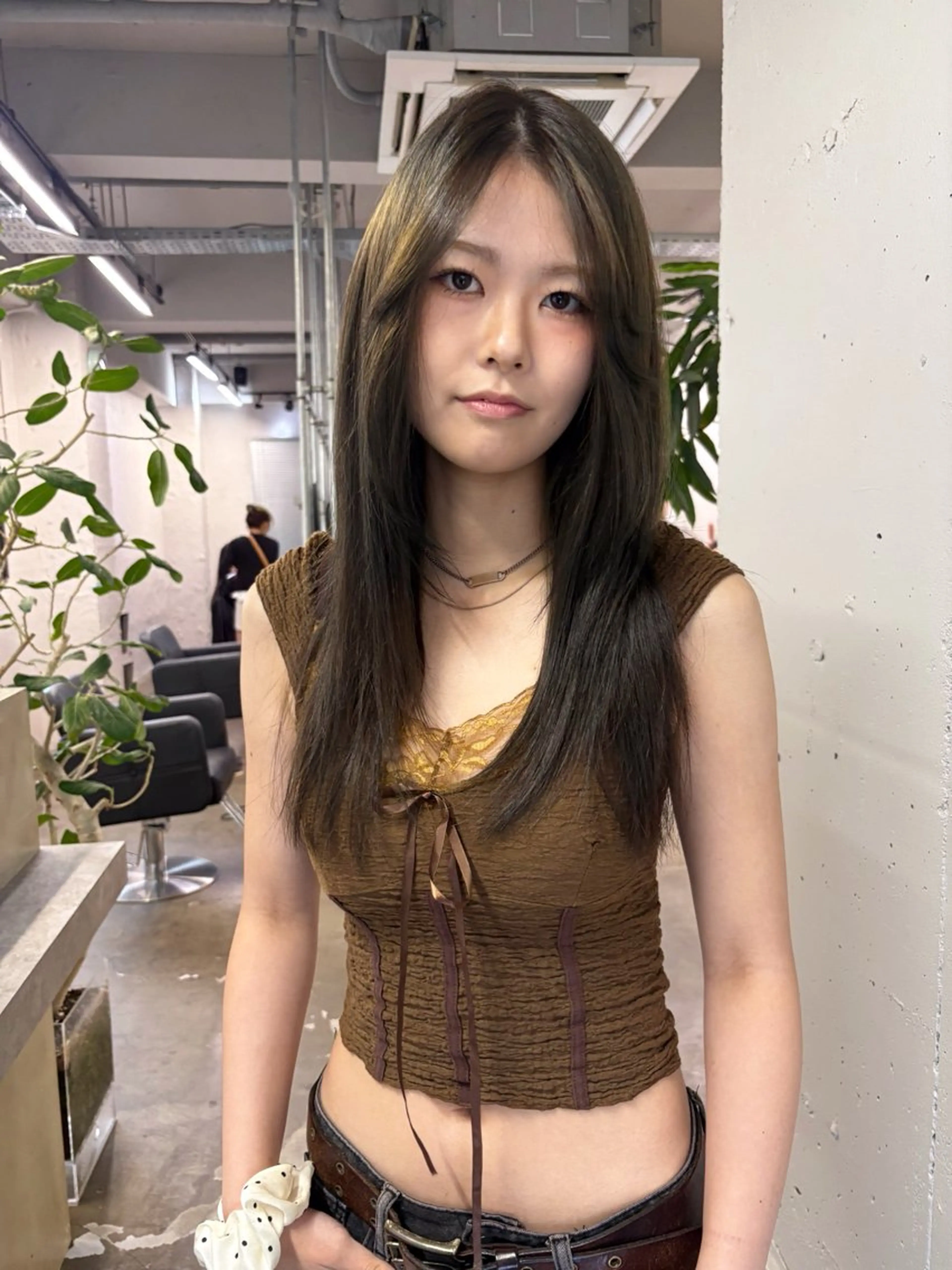 カラー ヘアカラー ハイトーン レイヤー🎀meiのヘアスタイル