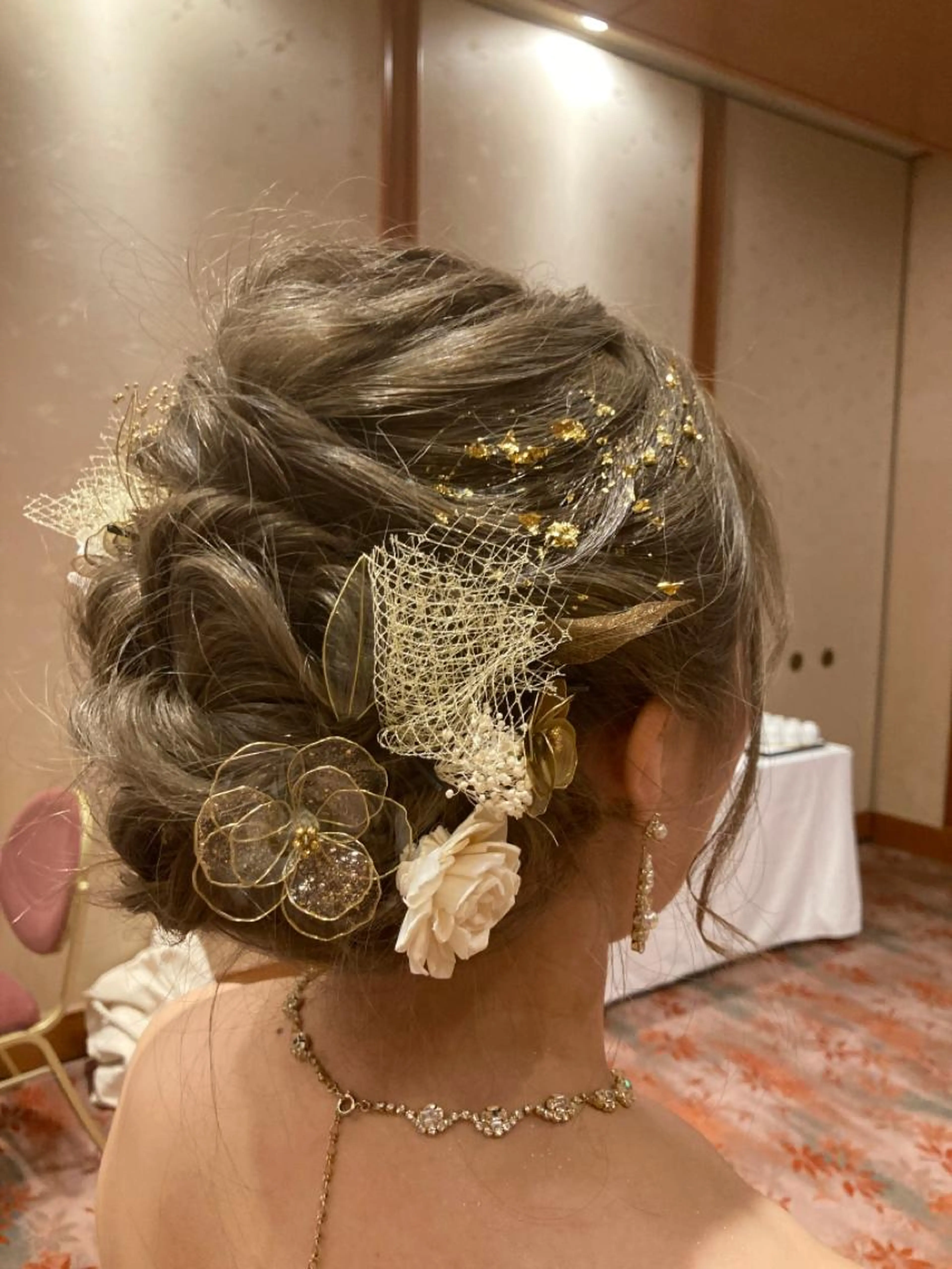 ヘアセットの写真