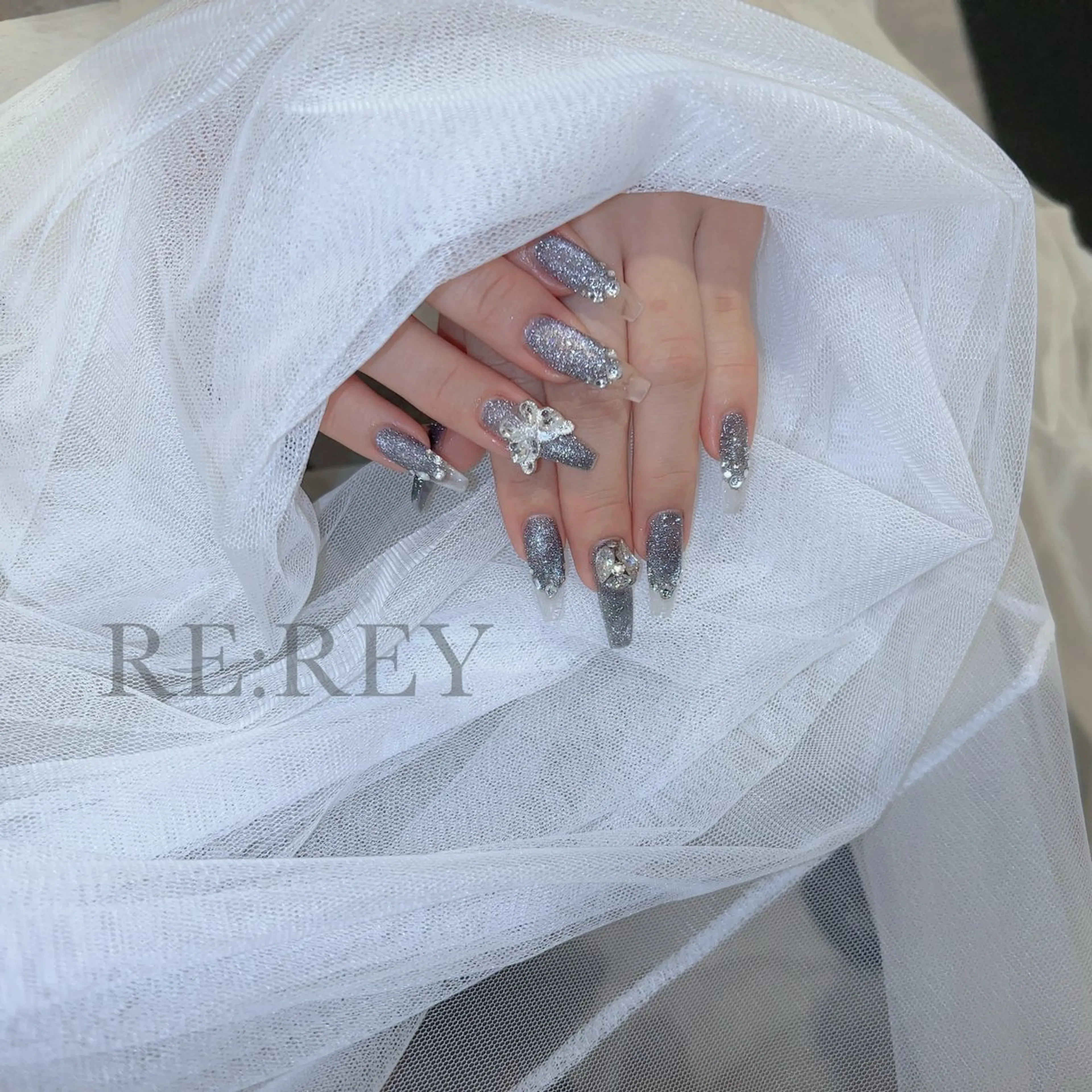 "11​〜​1月限定"10本長さだし　アート相談6500円​〜​相談の写真