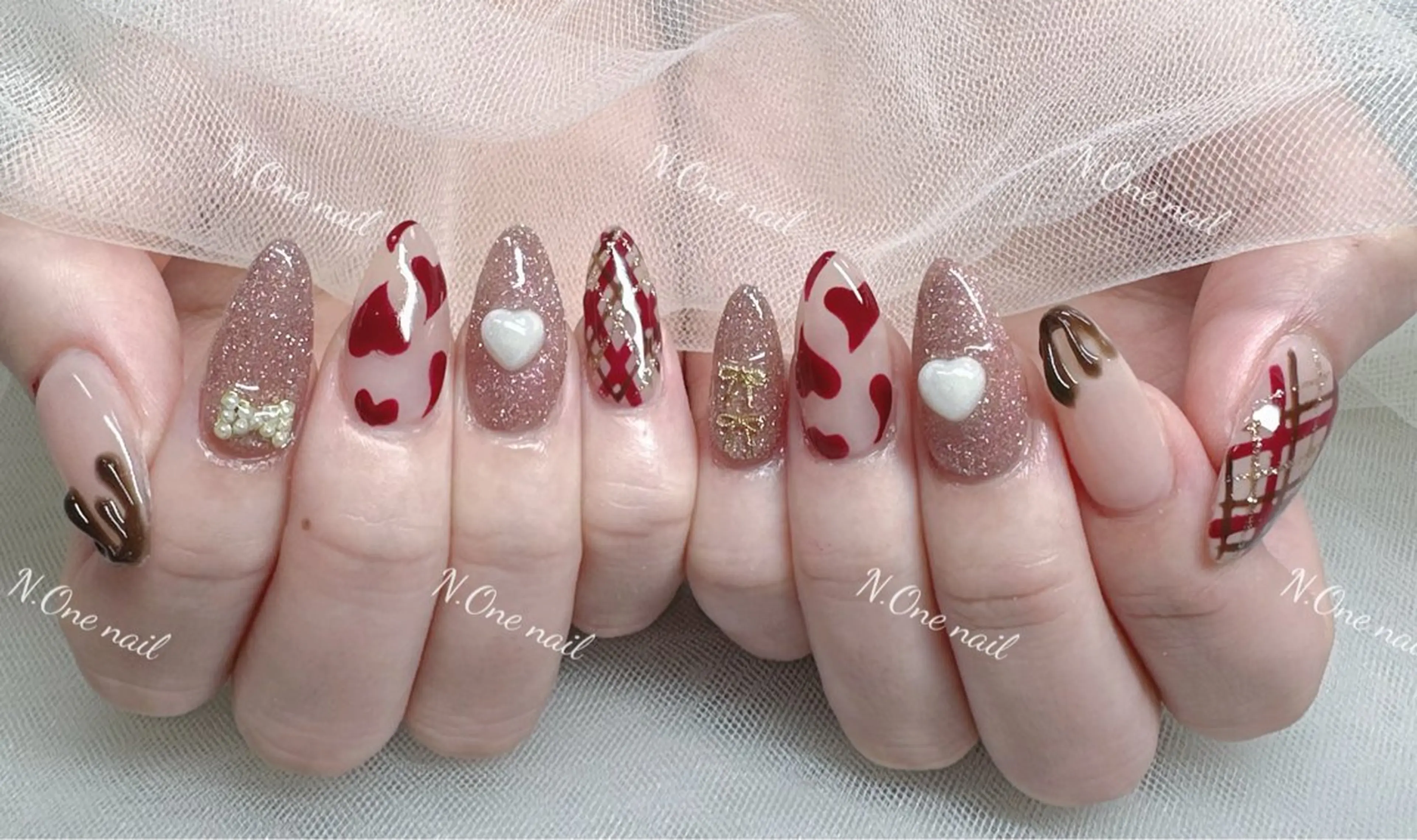 ネイル N.one 🎀saki💅のネイルデザイン