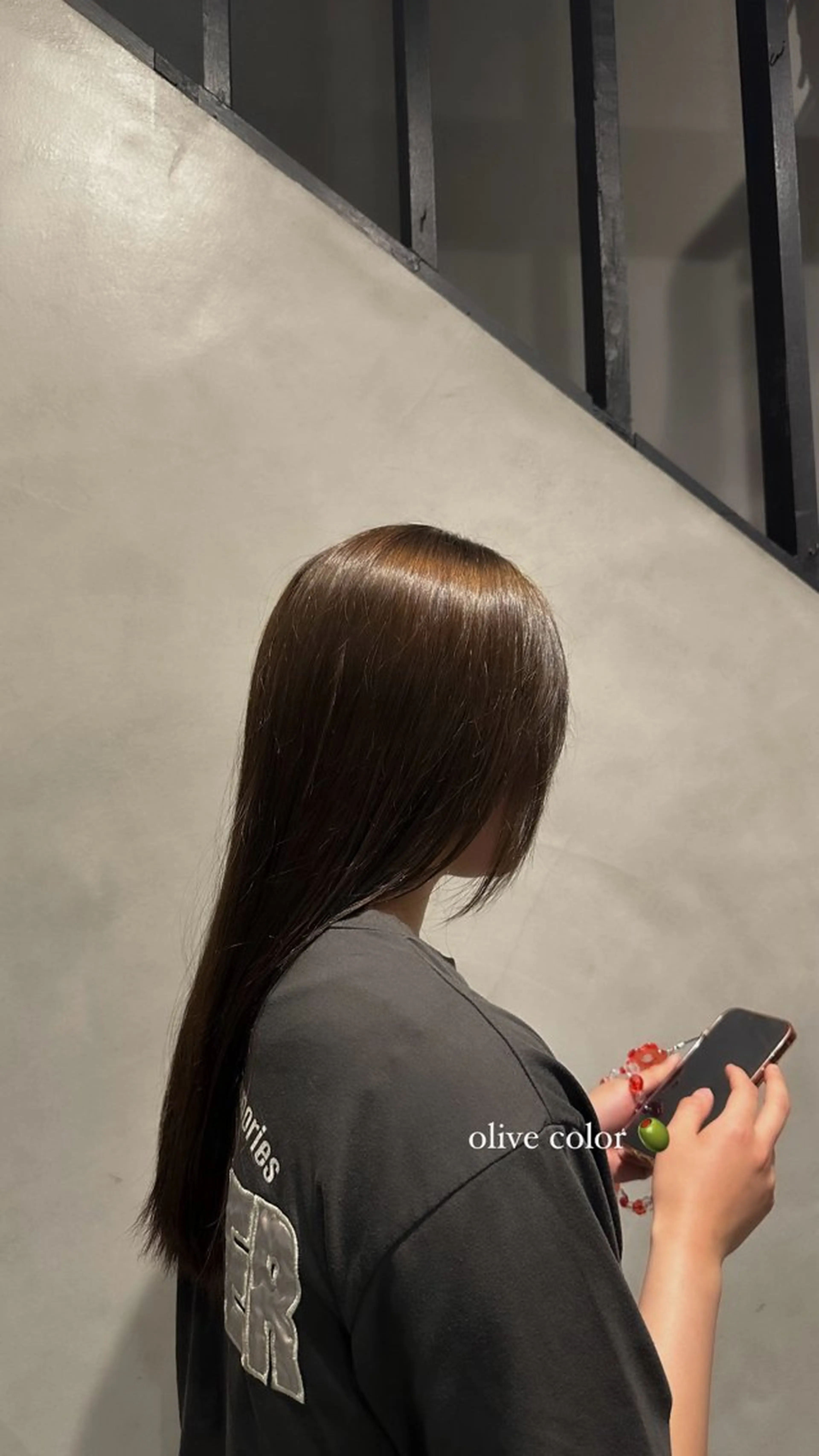 カラー ブリーチ ブリーチなしカラー ヘアカラー 中川 楓馬のヘアスタイル