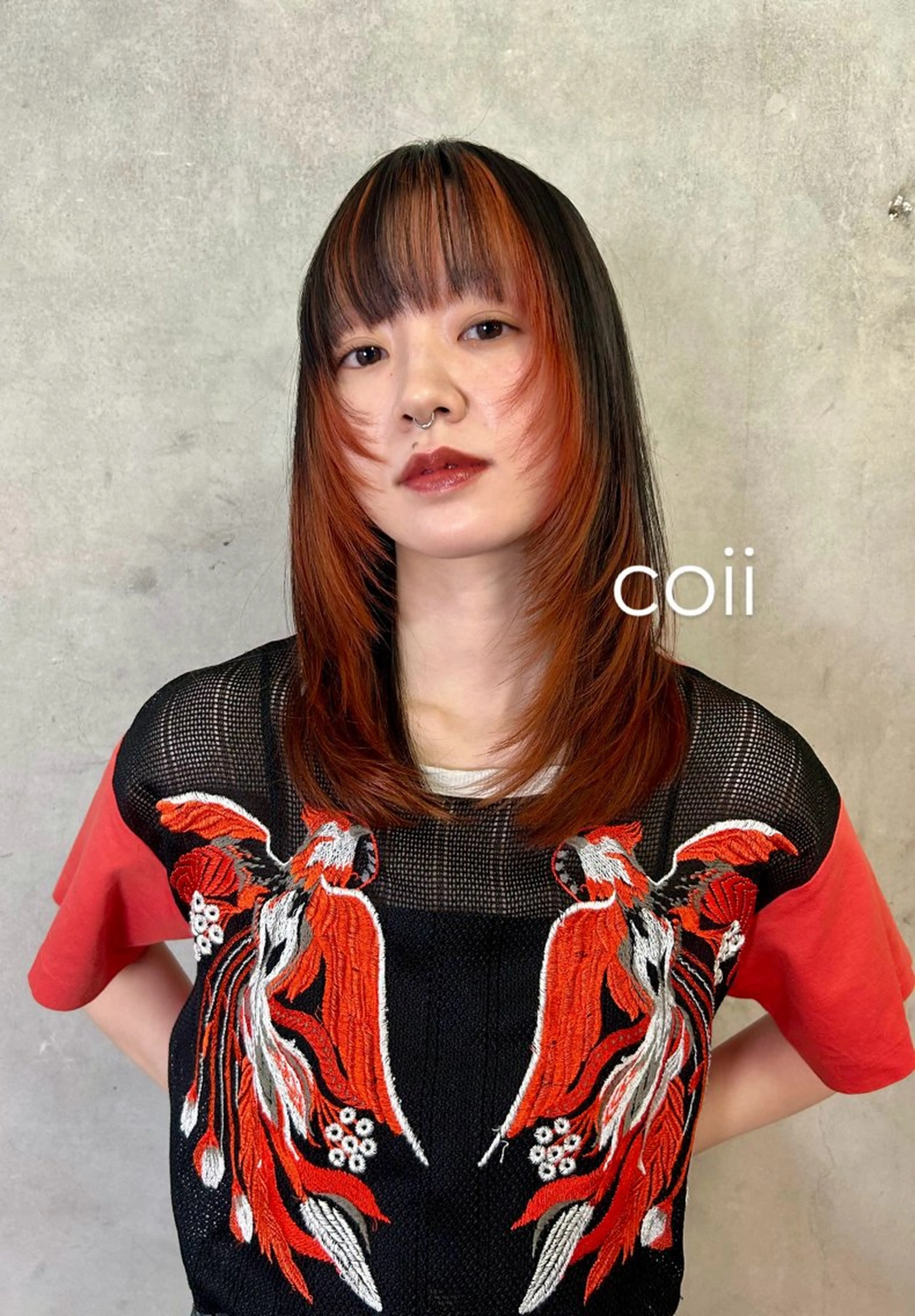 【前髪カット】＋スタイリング🕊税込1100円🕊お出かけ前の大切な前髪お任せ下さい♡の写真