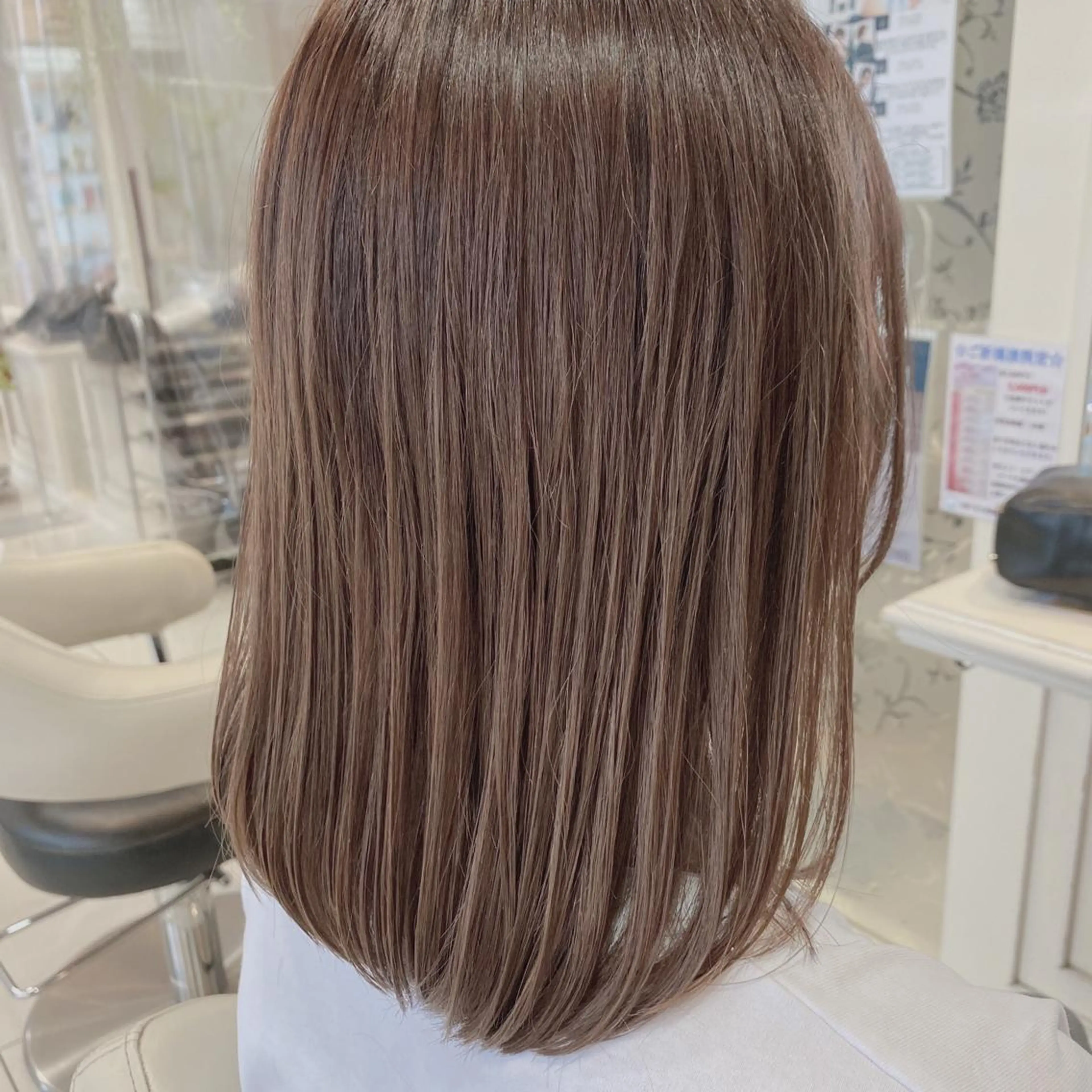 ミディアム カラー イルミナカラー ボブ ☘️タナアミ ディレクター☘️のヘアスタイル