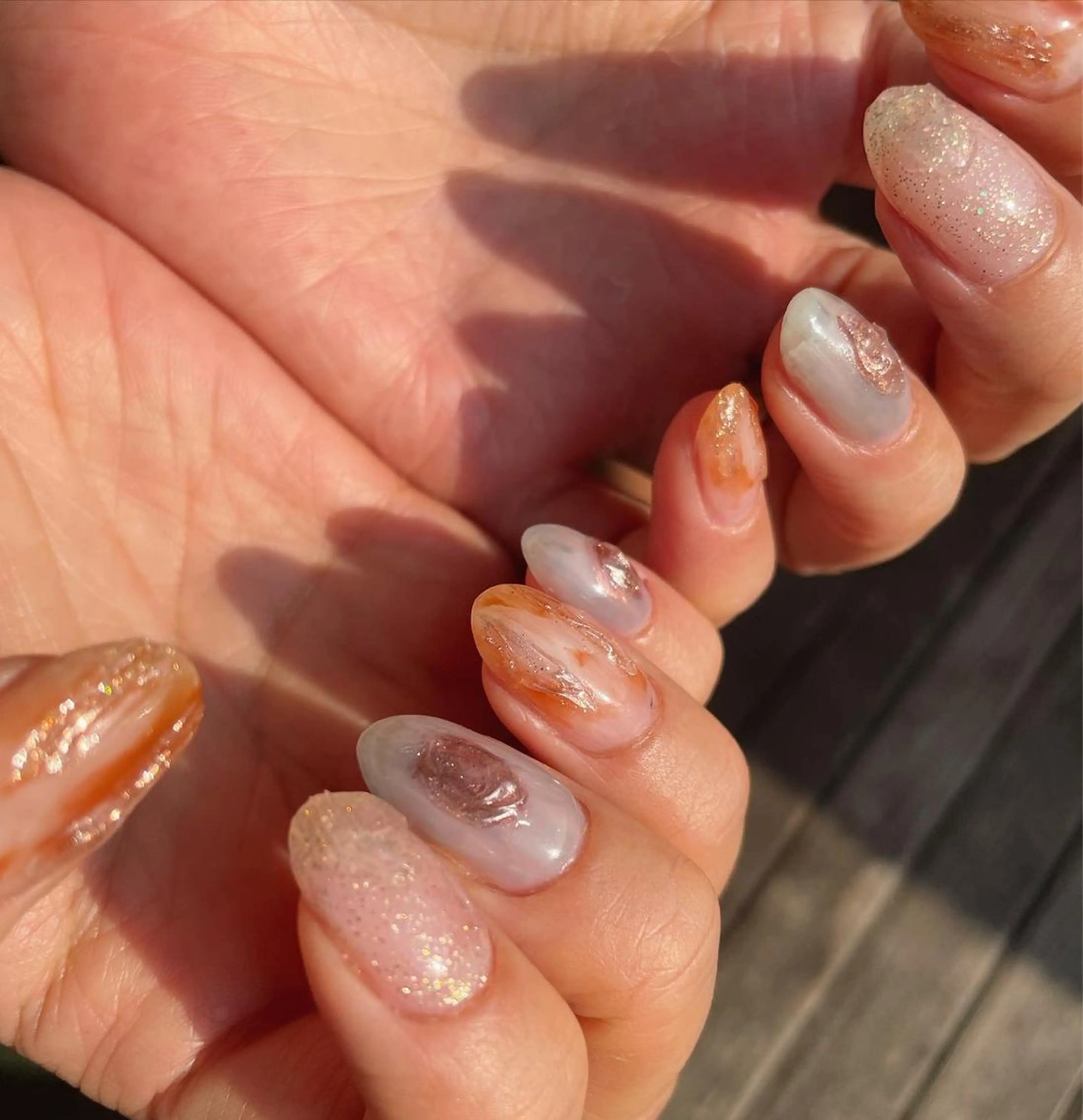 ネイル ハンドネイル 大家 小百合のネイルデザイン