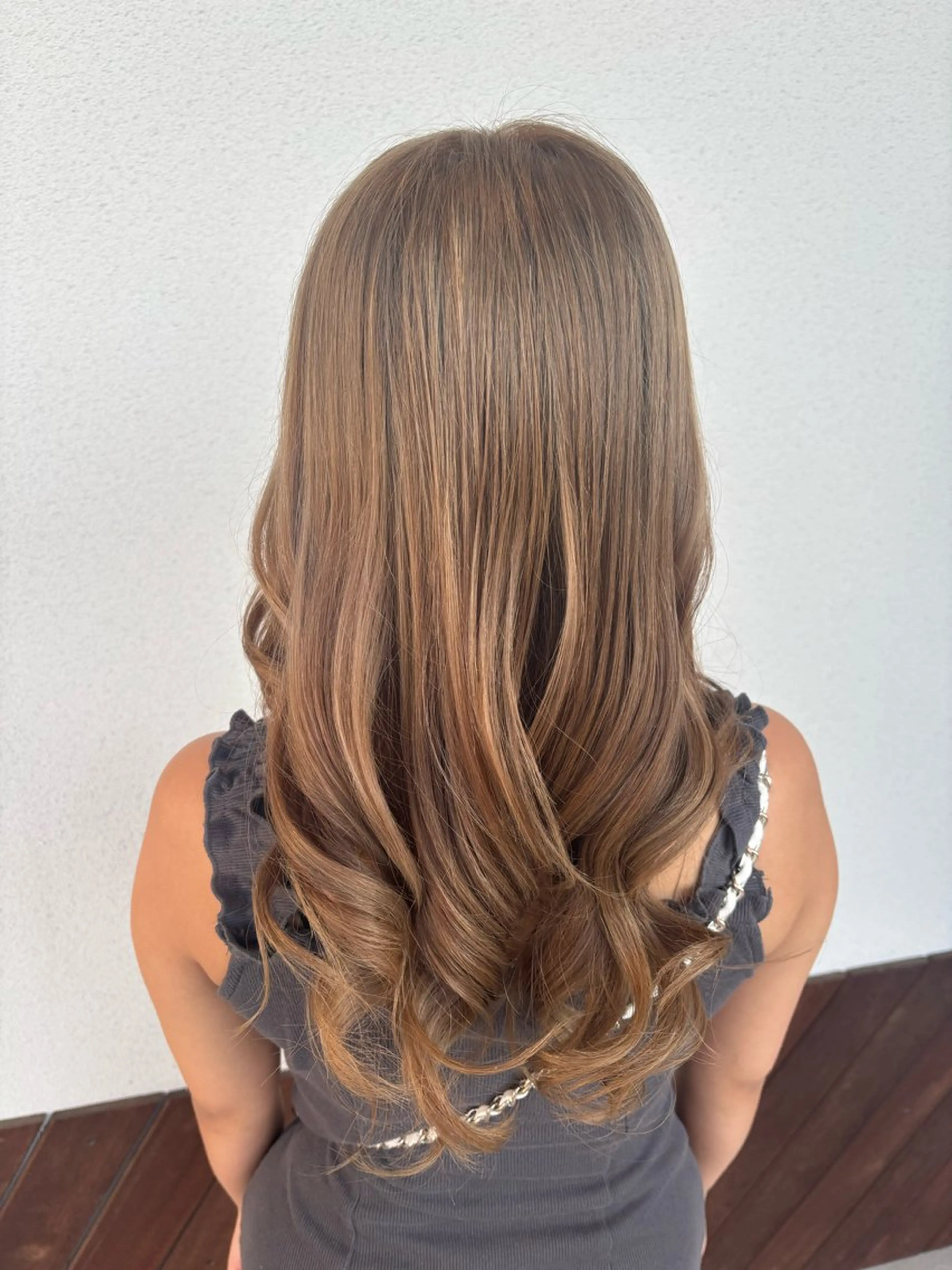 ロング あいか🌷韓国ヘア/ 艶髪/ハイトーンのヘアスタイル