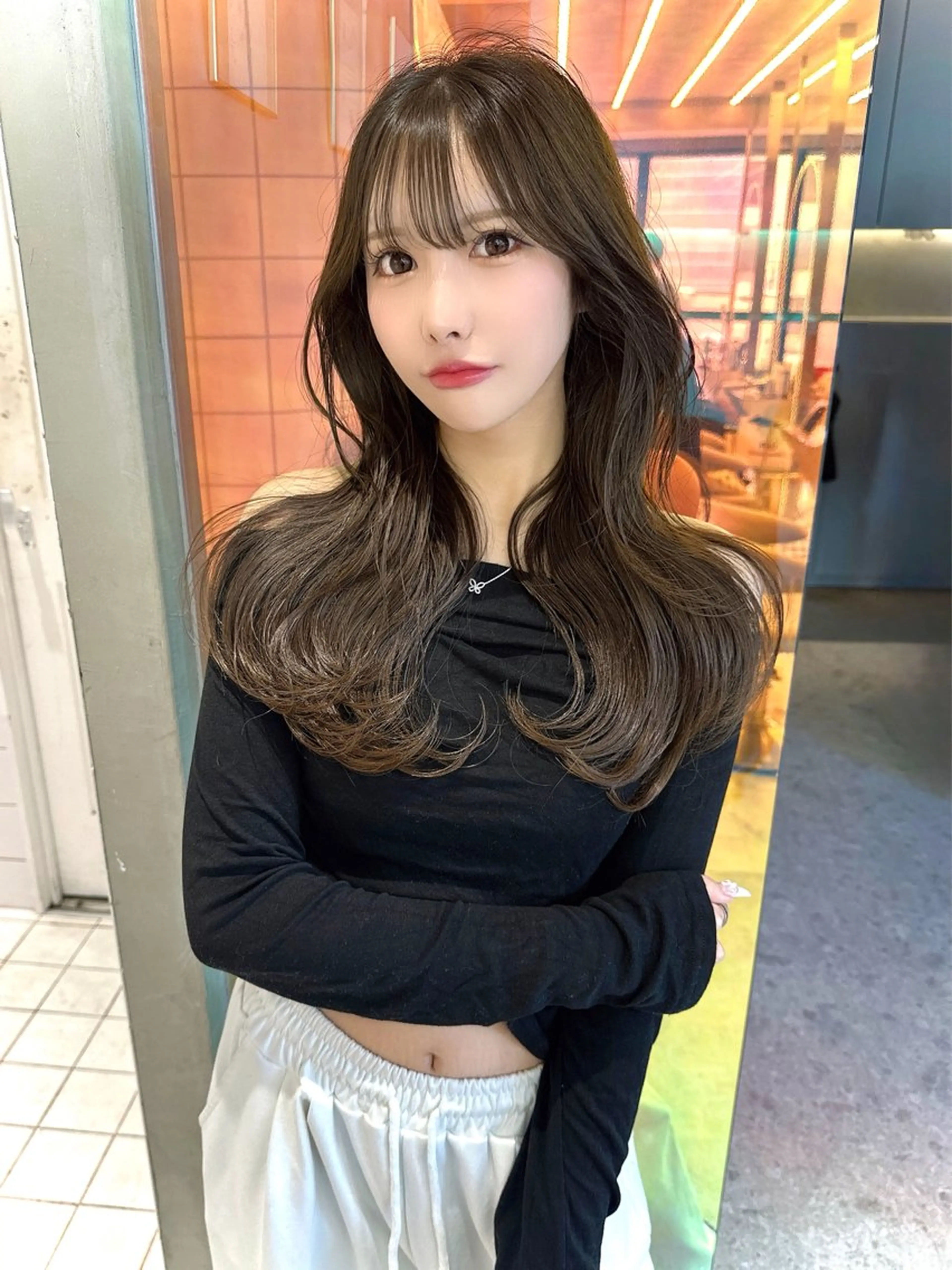 🐈‍⬛12月大人気メニュー🐈‍⬛極ツヤカラー➕髪質改善トリートメントの写真