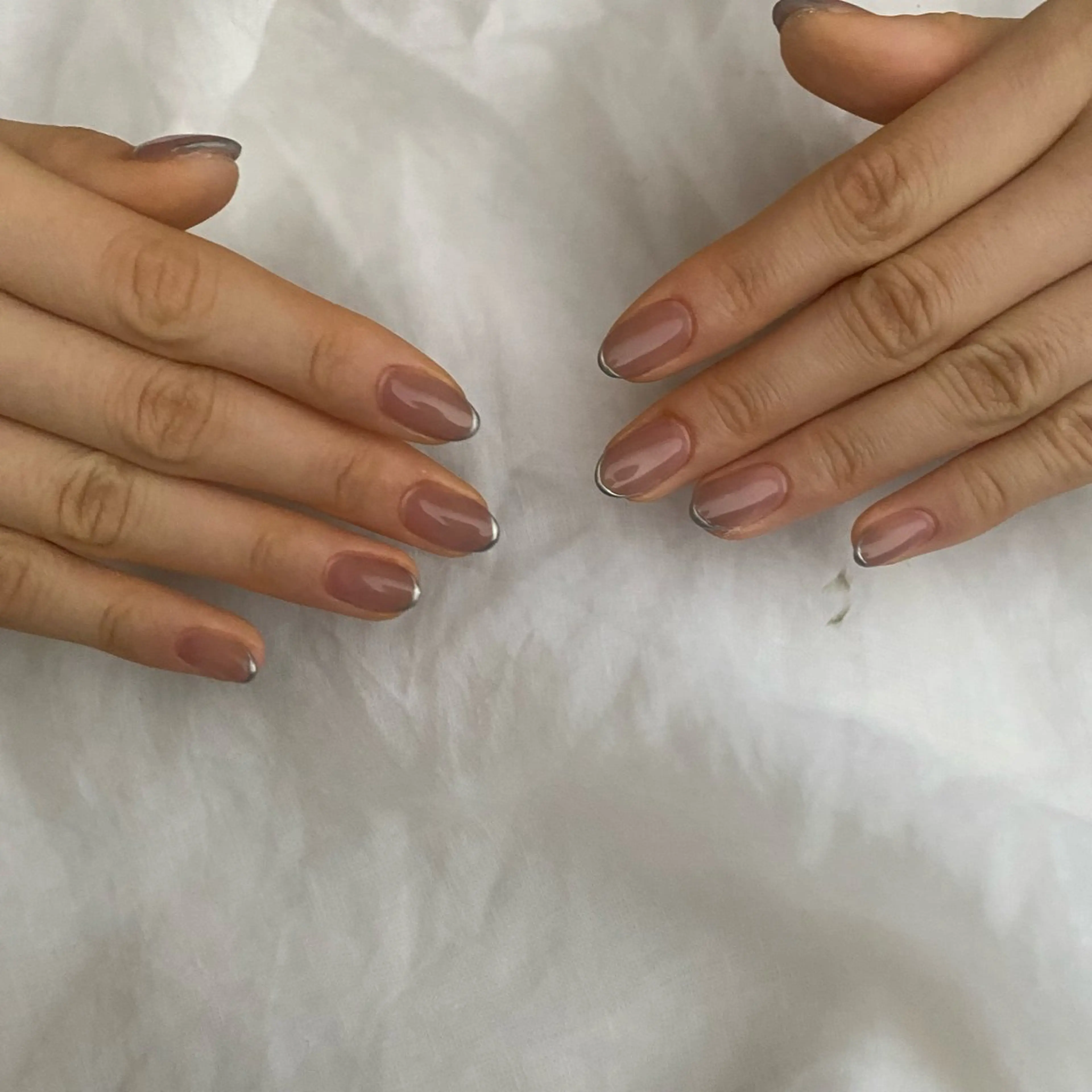 【オフィスネイル人気No.1】フレンチライン♡シンプルかつ上品(オフ込み)の写真