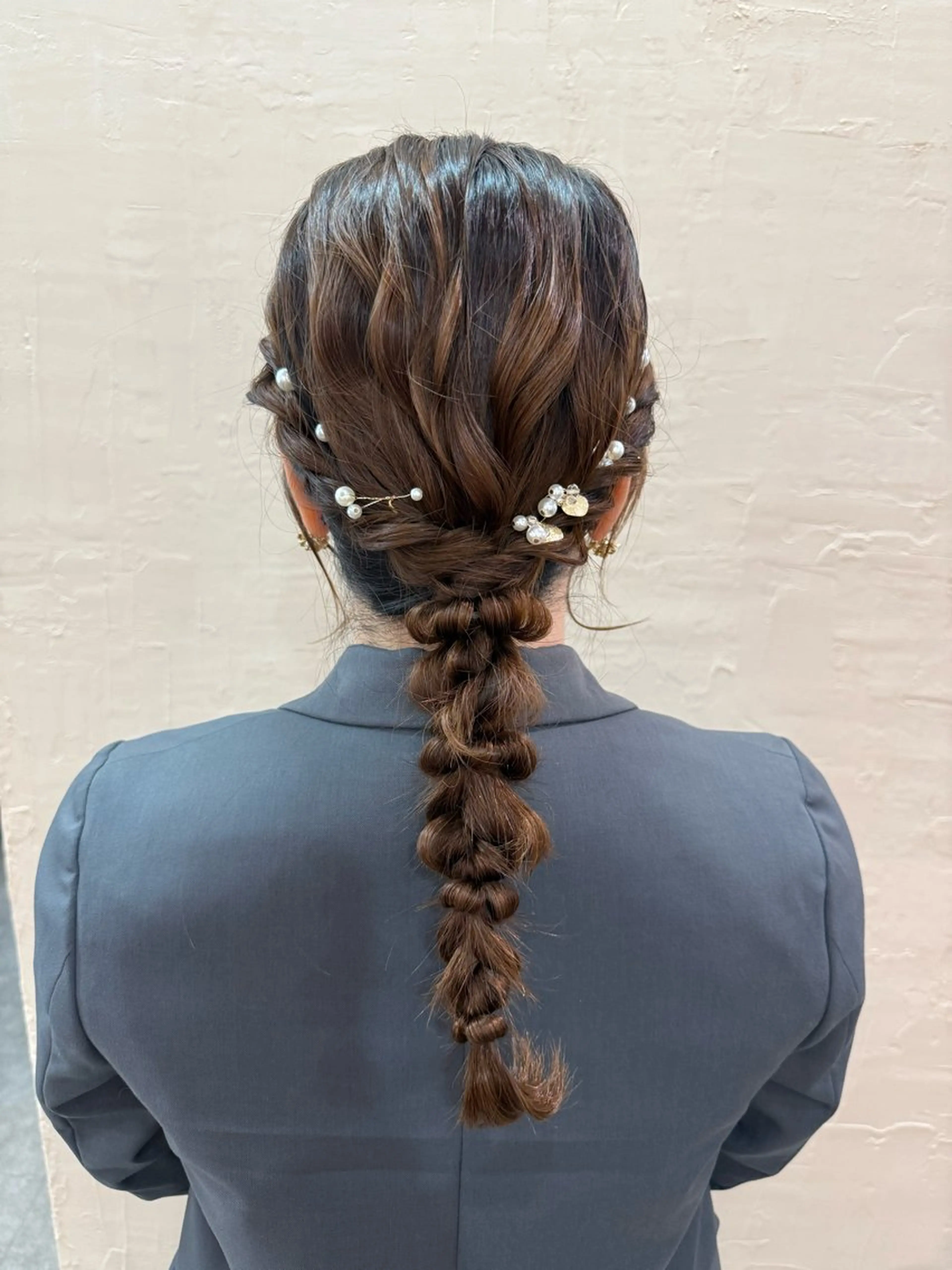 ロング ヘアセット まとまるボブ🌼 アレンジ🌼鴨下穂香のヘアスタイル