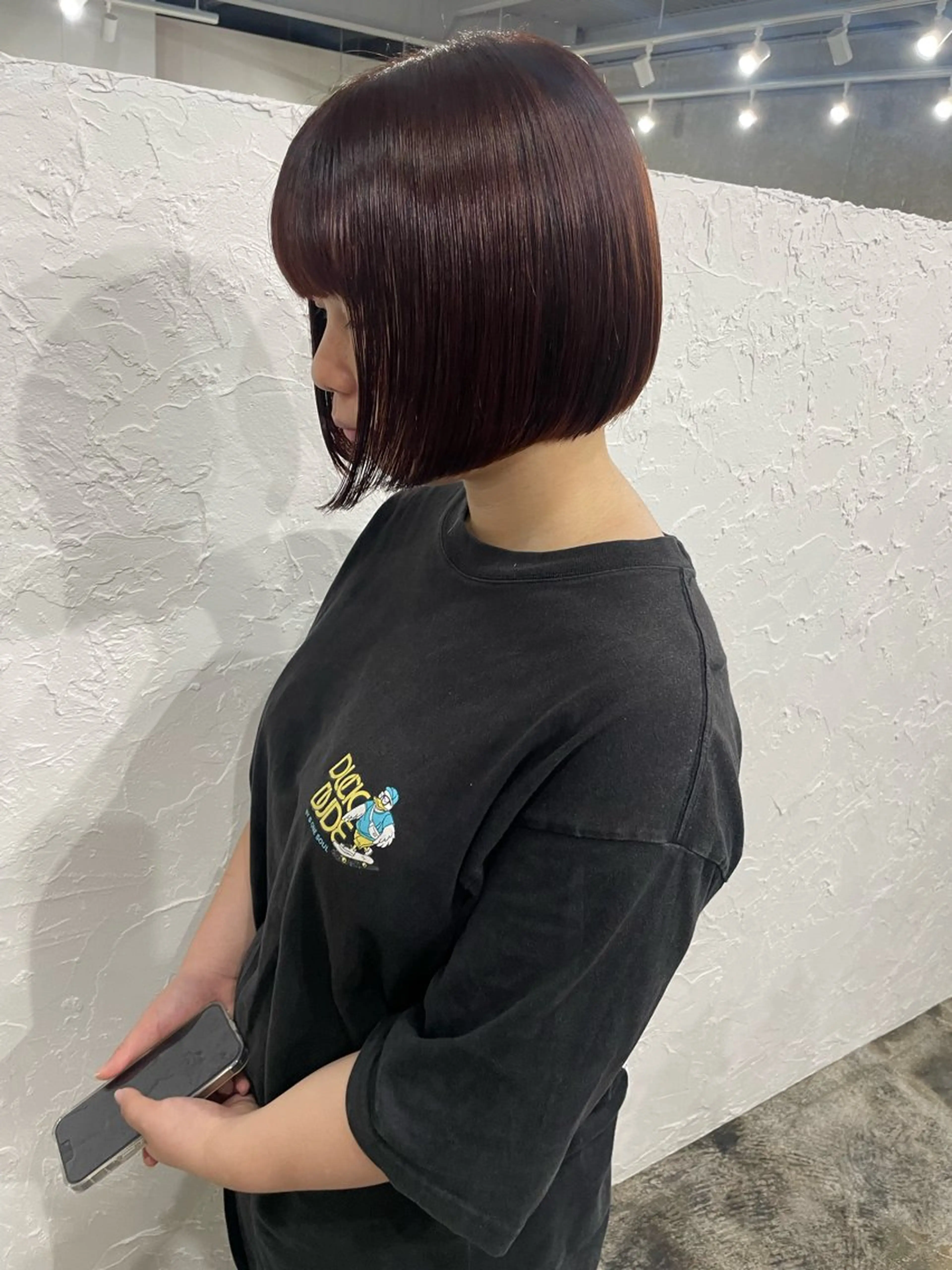 ショート 前下がりボブ ボブ カット shiba tomomiのヘアスタイル