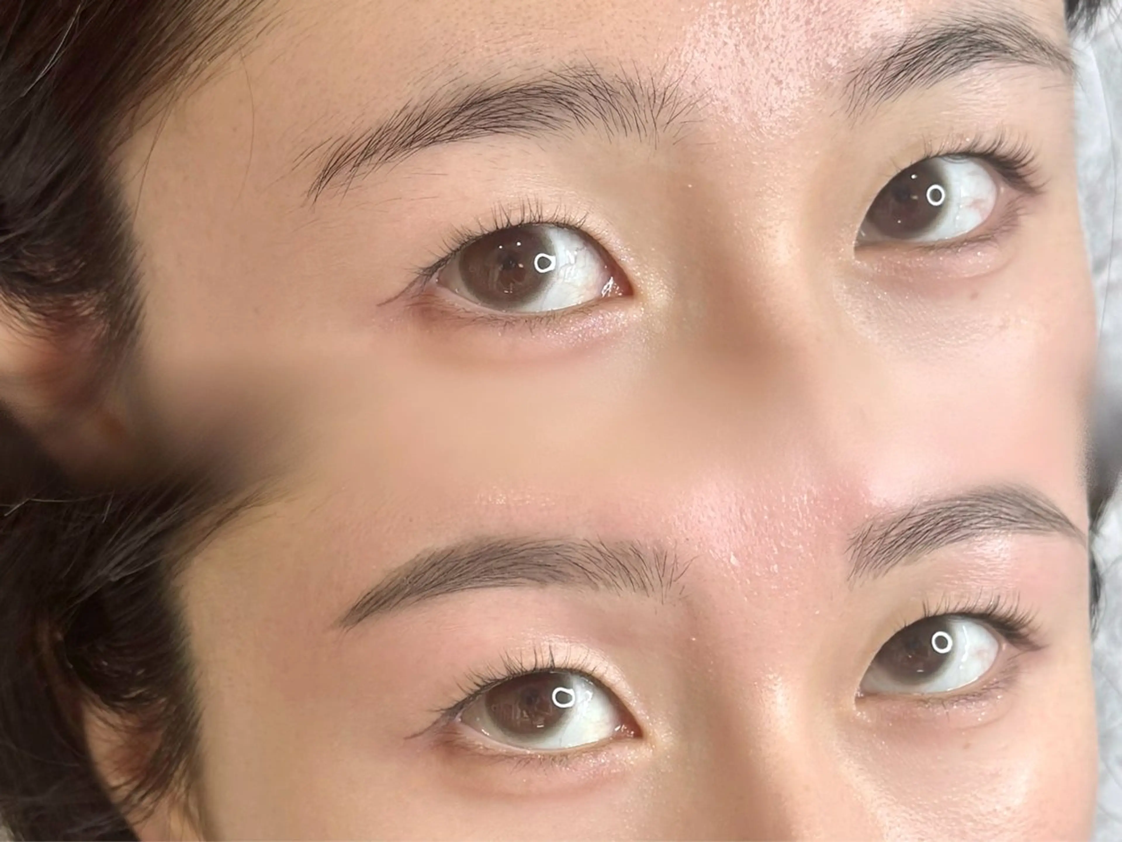 🌿【限定5名】垢抜け重視👼🏻アイブロウデザイン（眉毛のwax、間引きメイク付き）眉毛ワックス脱毛の写真