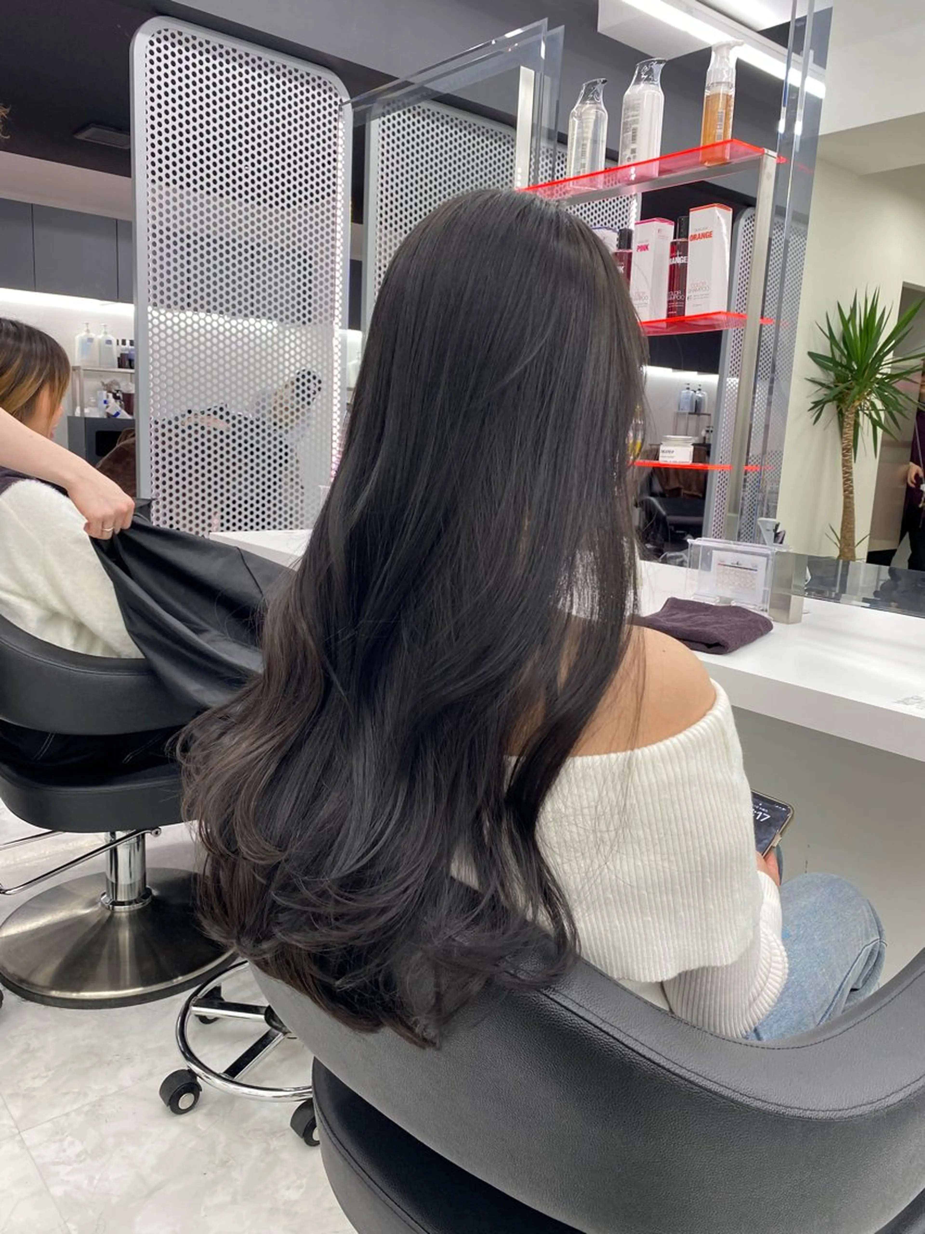 ロング カラー カット パーマ トリートメント 🔷似合わせのプロ KUMA🔷のヘアスタイル