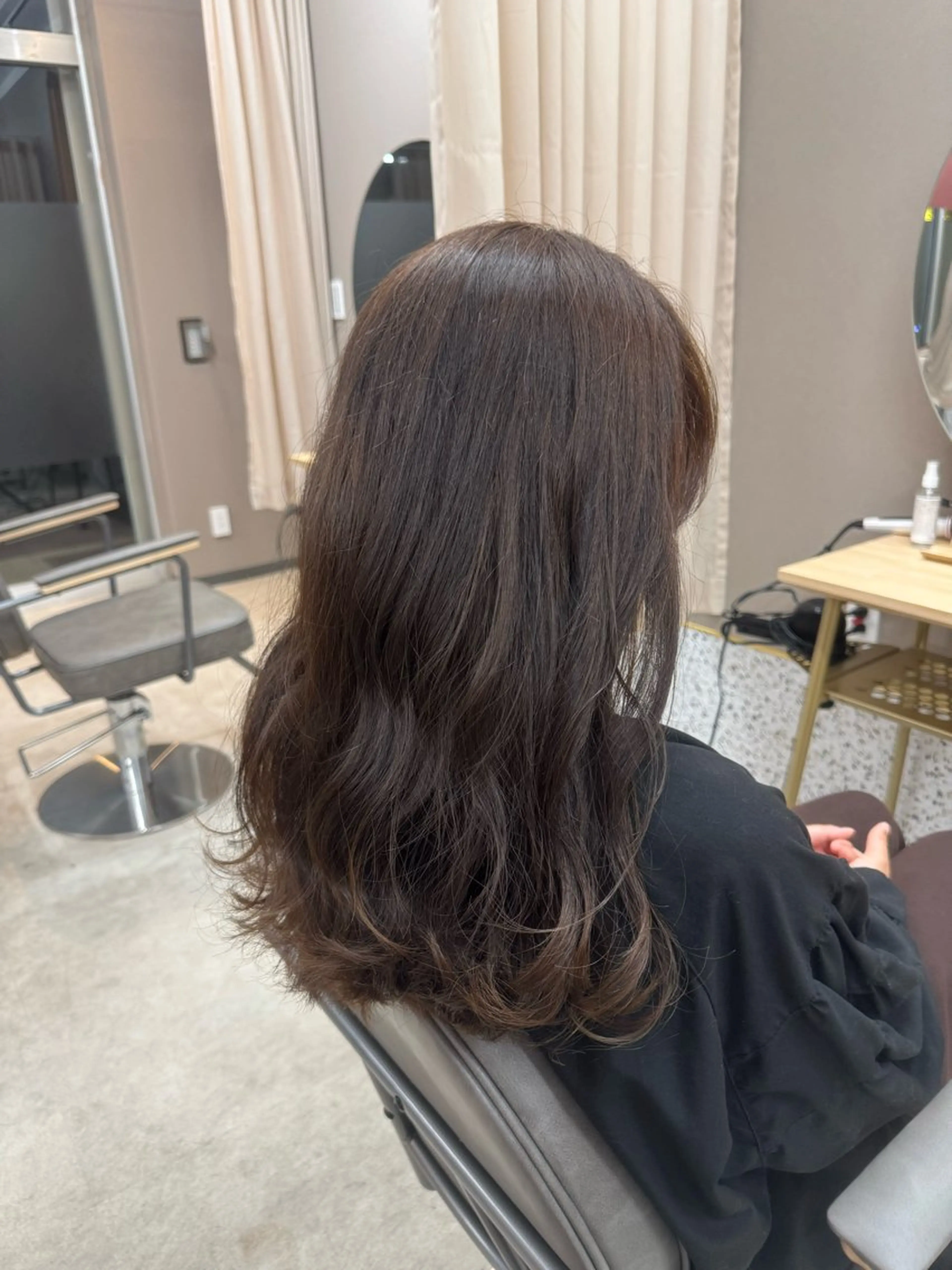 セミロング ヘアカラー トリートメント テーラヘアー岩槻店所属・船戸 直毅のヘアスタイル