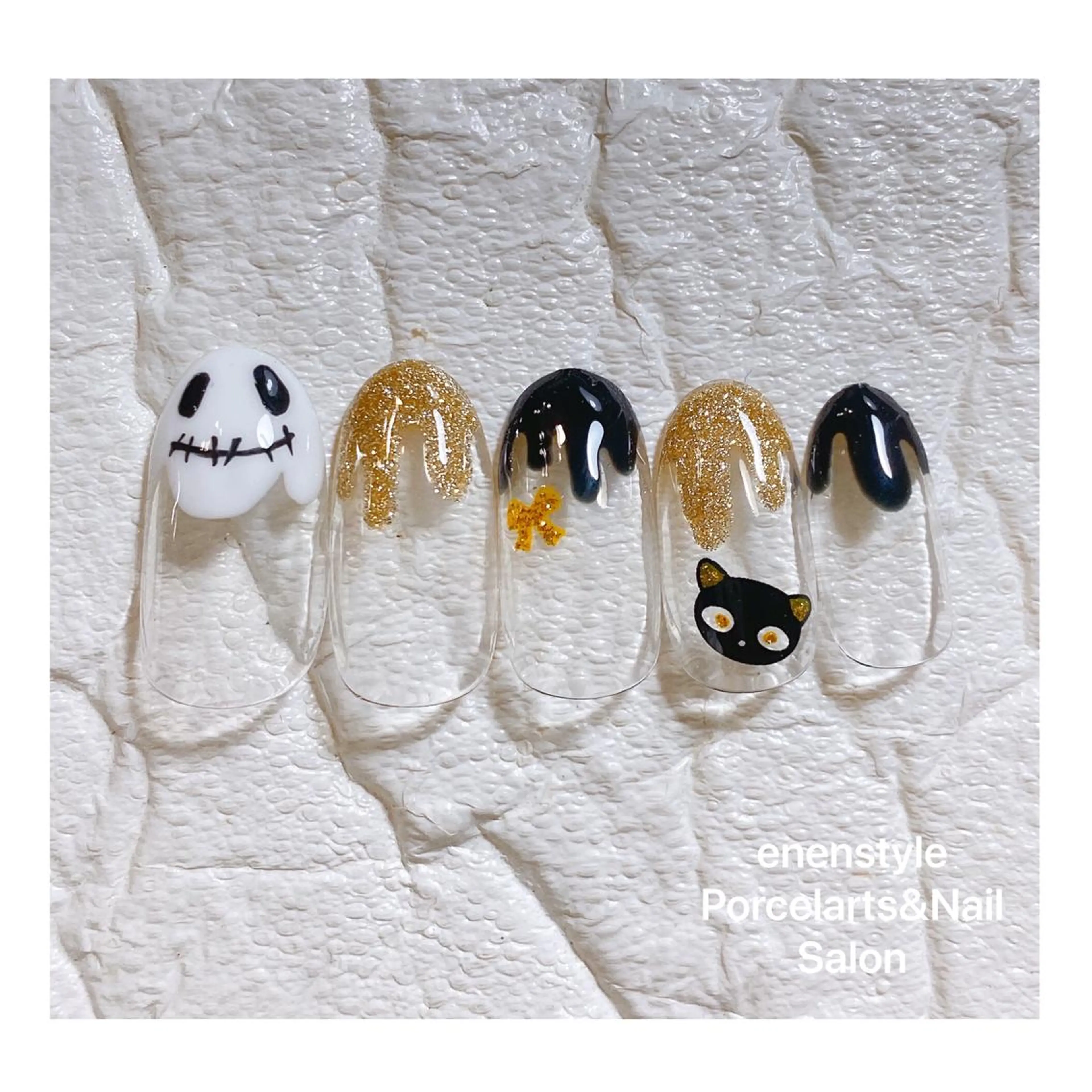 ミディアム ネイル ハンドネイル 👑enen style👑のネイルデザイン