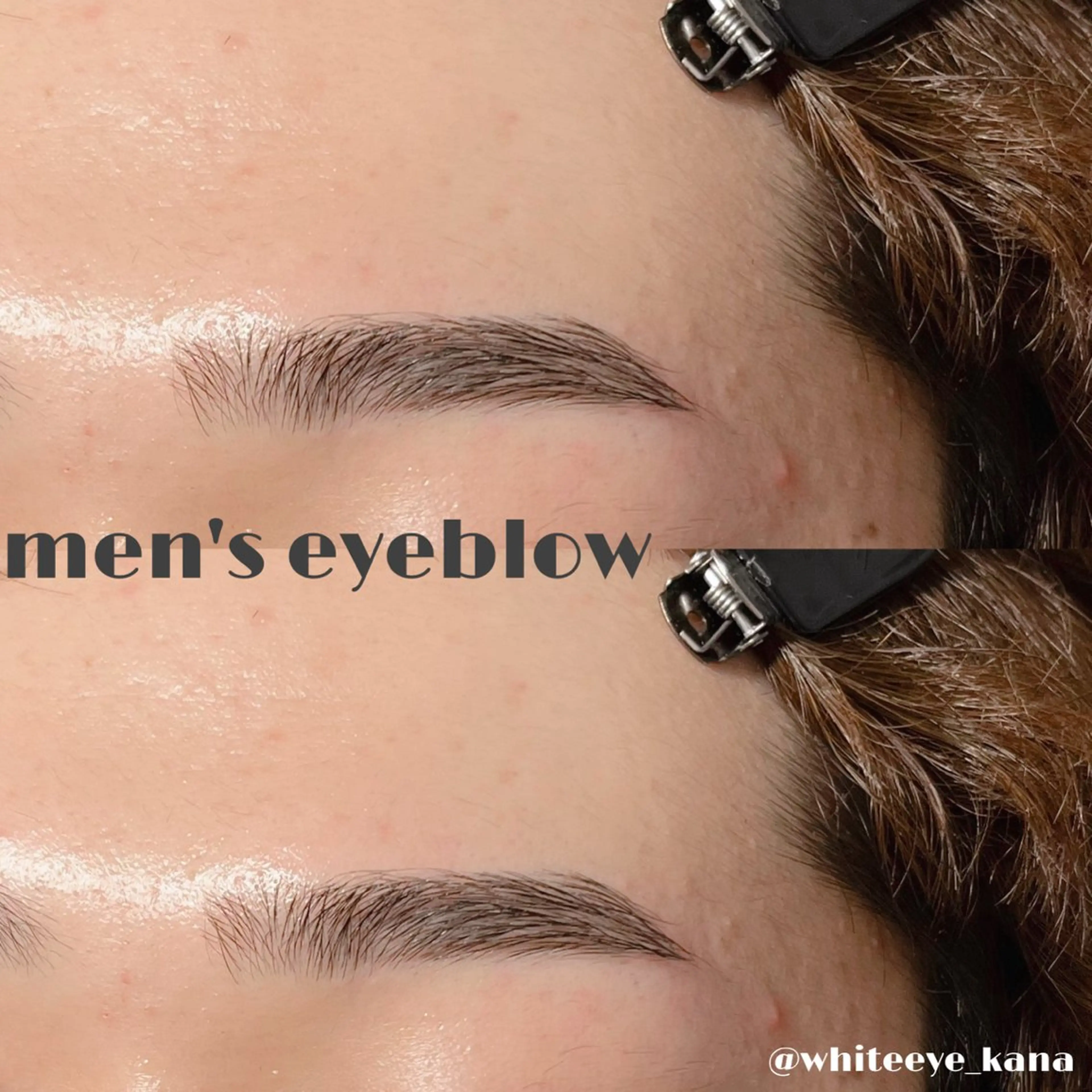 マツエク・マツパ アイブロウ メンズアイブロウ 眉毛ワックス脱毛 ワックス脱毛 眉カット その他(アイブロウ) WHITEEYE 🤍KANAの眉毛・アイブロウイメージ