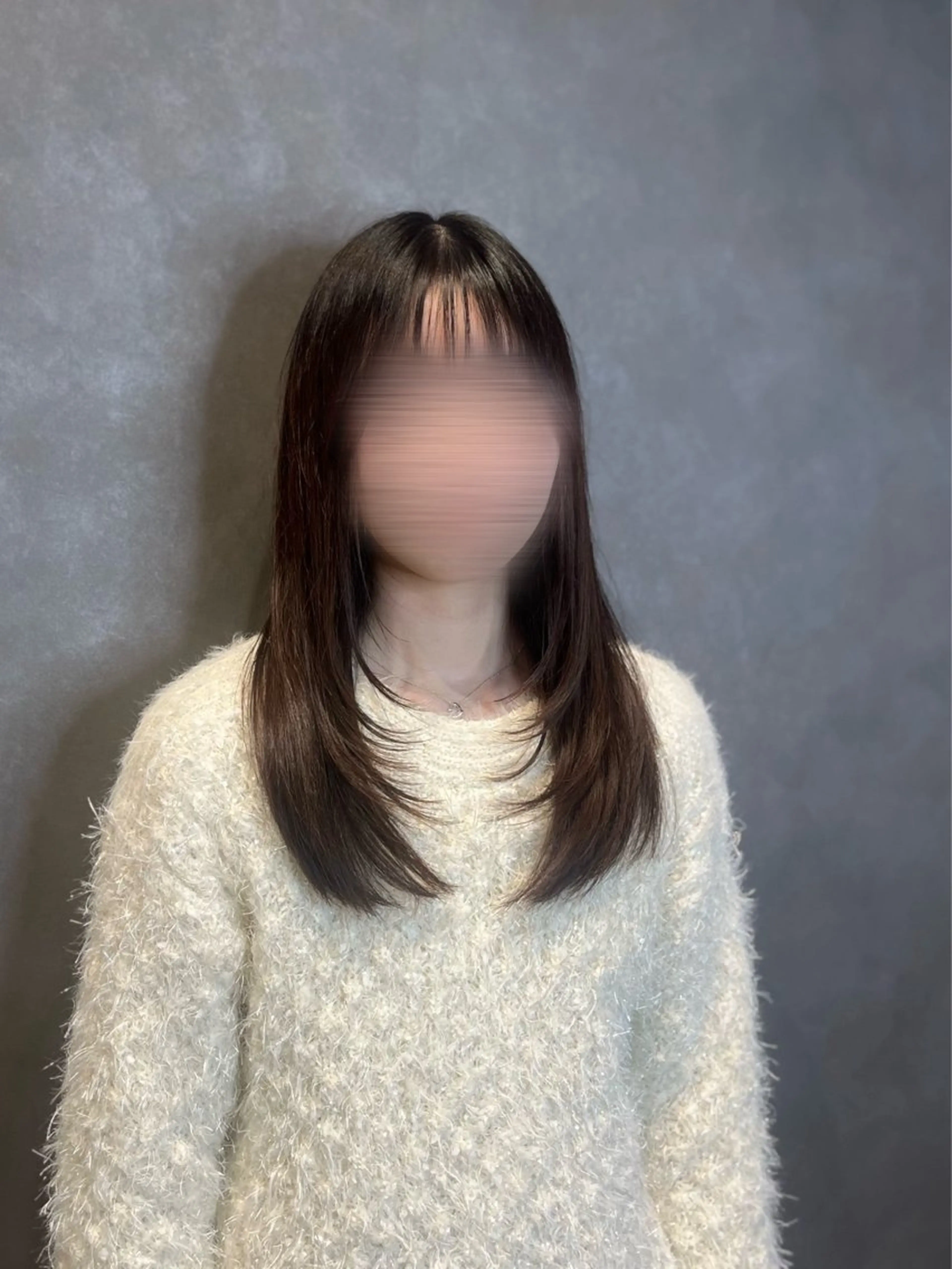 セミロング レイヤーカット カット トリートメント Yuito /仙台/パーマモデルのヘアスタイル