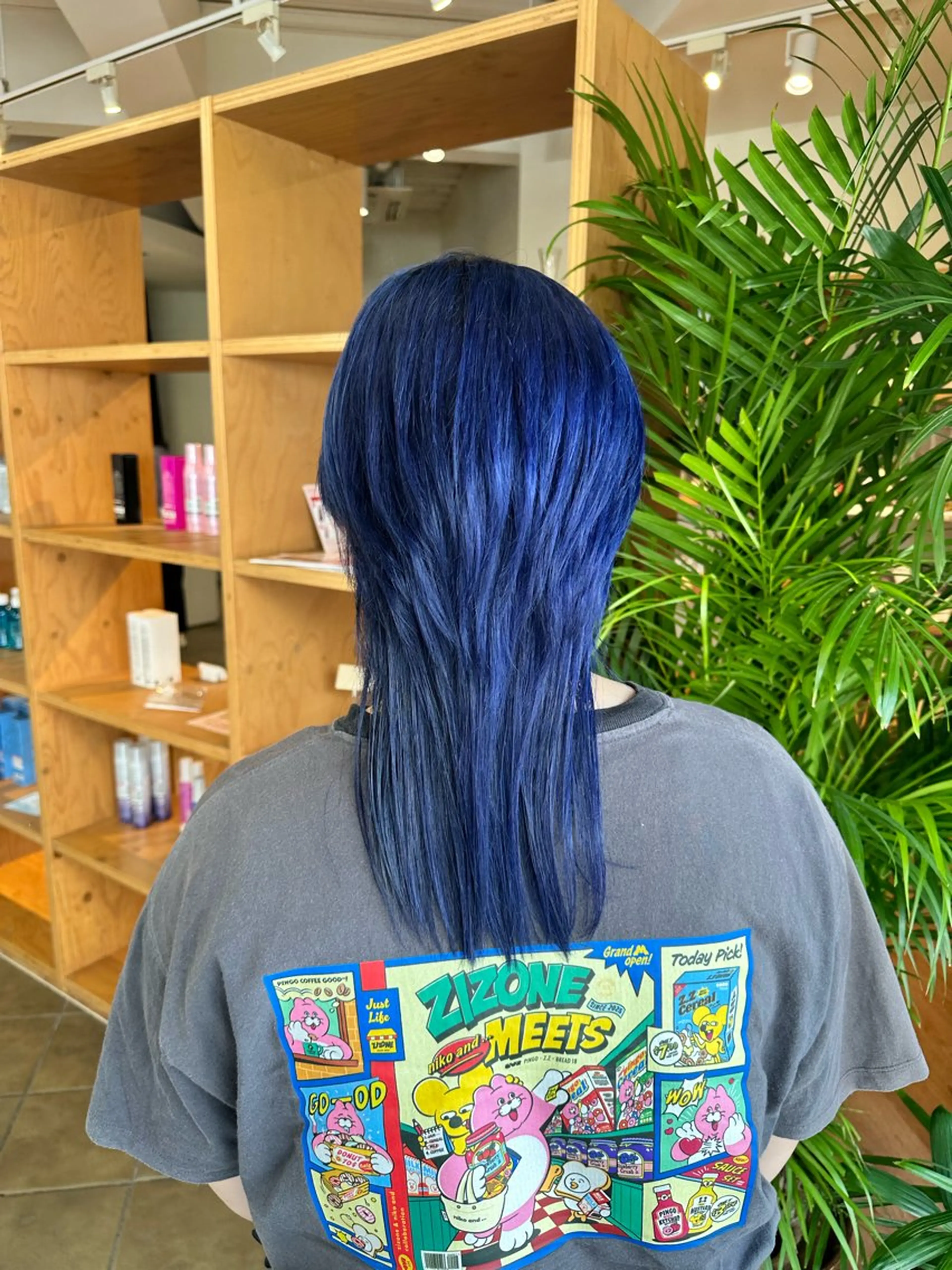 カラー ブルーカラー カット ヘアカラー ブリーチカラー/ わきたちえ🌻のヘアスタイル