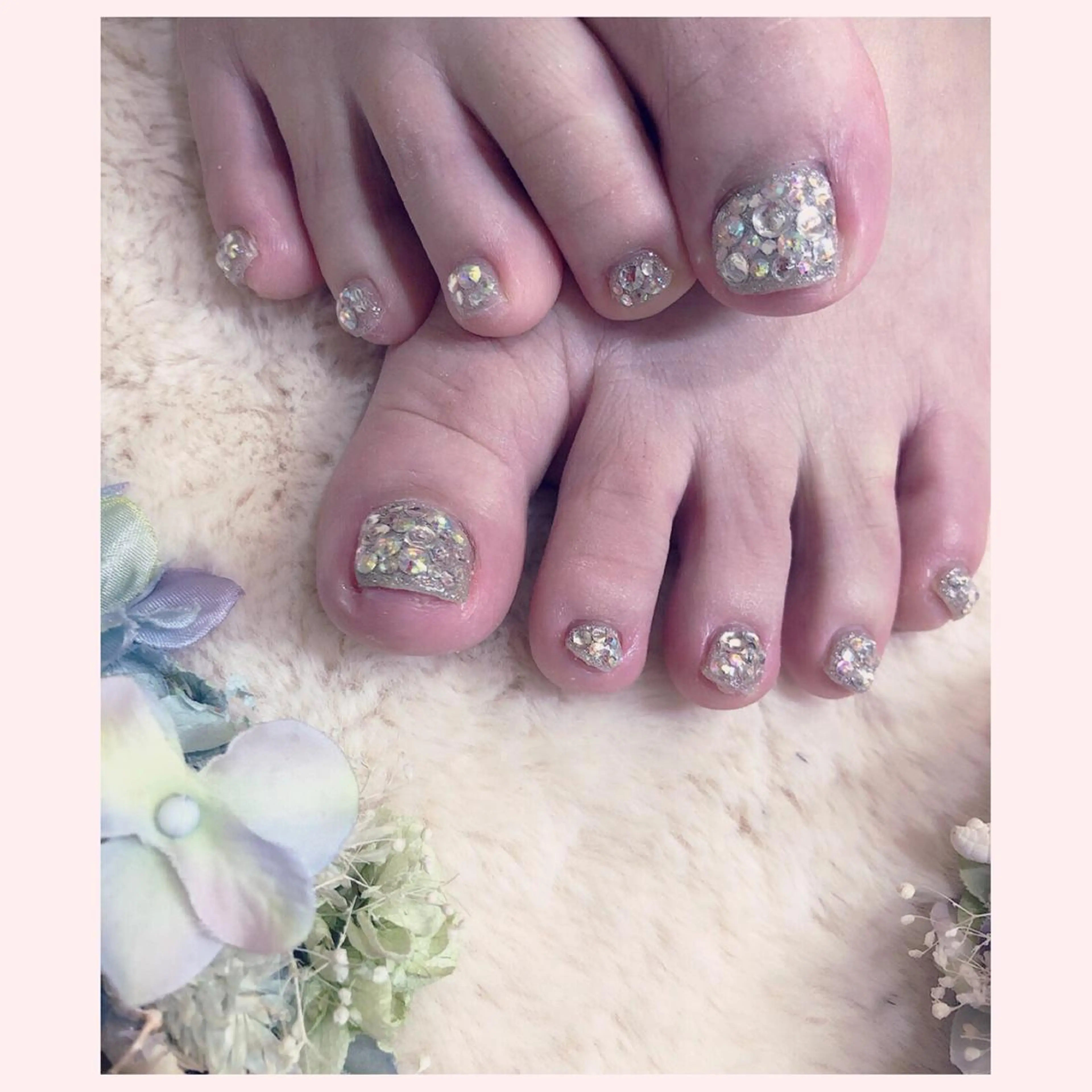 ネイル フットネイル YAS 青柳 安代のネイルデザイン