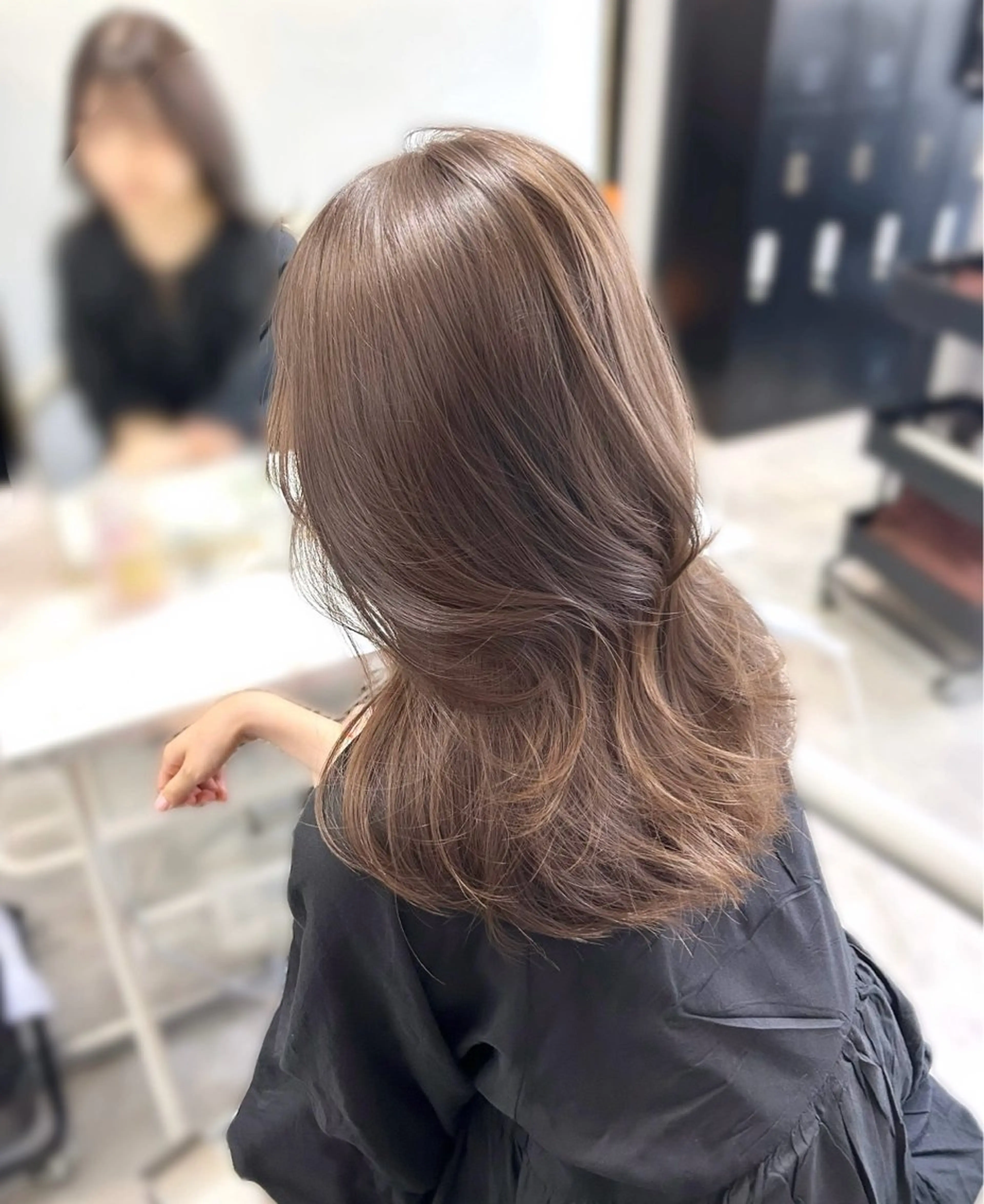 セミロング カラー カット ヘアカラー トリートメント I’ve所属・💘大人可愛く💘 Natsuki❥❥❥のヘアスタイル