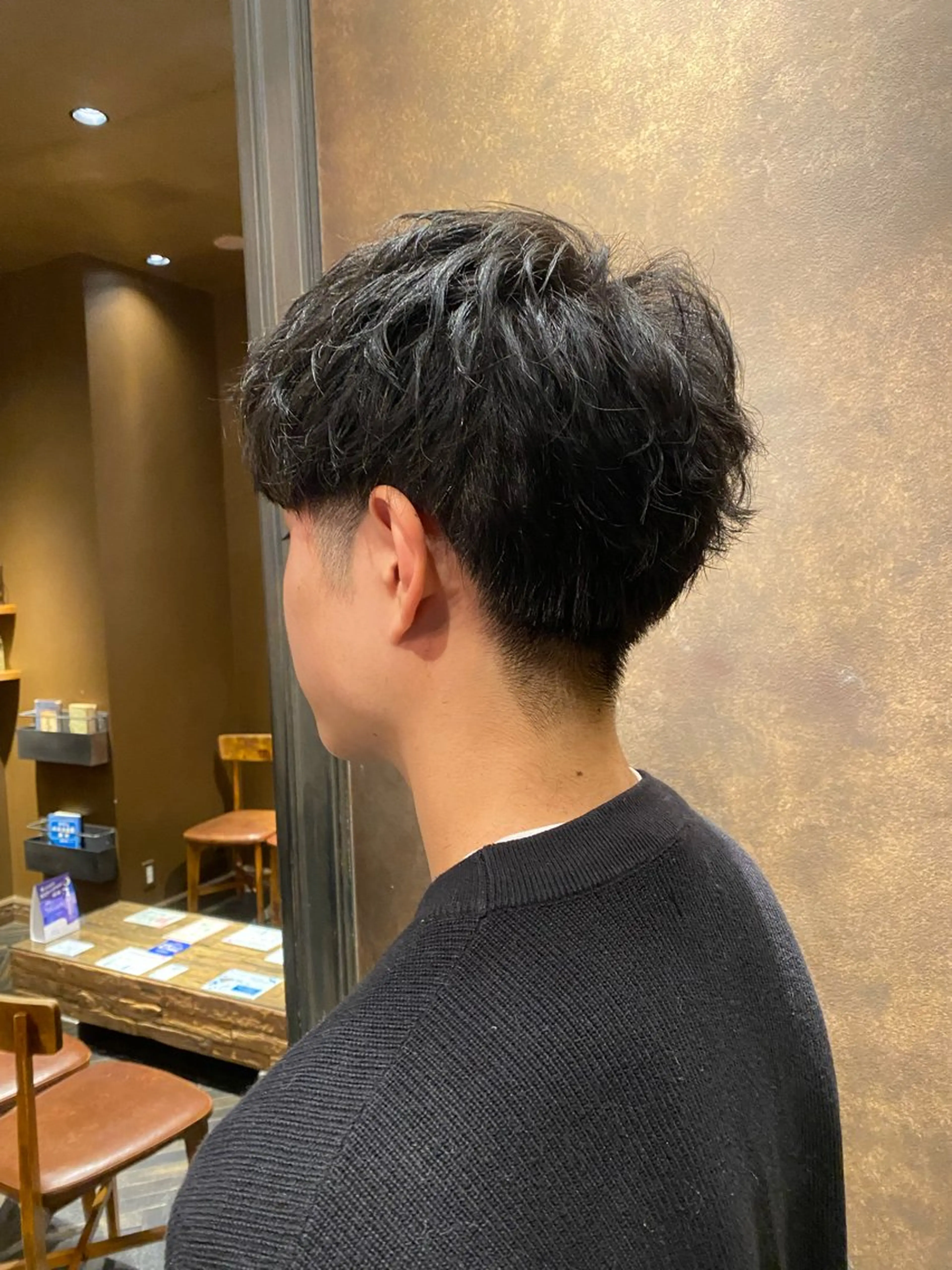 ショート メンズ マッシュ 刈り上げ 韓国ヘア/銀座/艶髪 /MINX/ウチダのヘアスタイル
