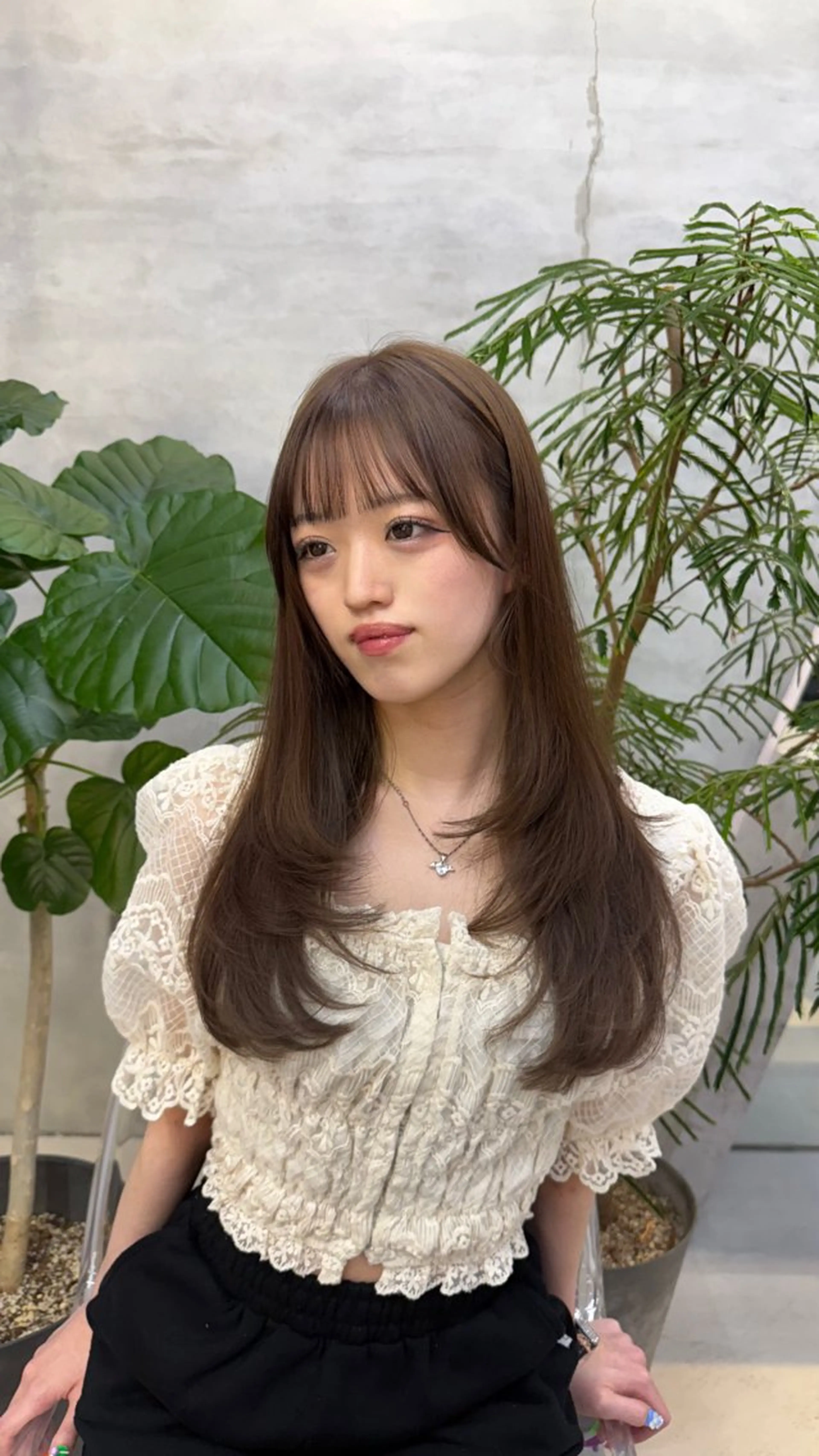 ロング カット ヘアカラー ELIN hair.所属・ELIN hair Nanamiのヘアスタイル