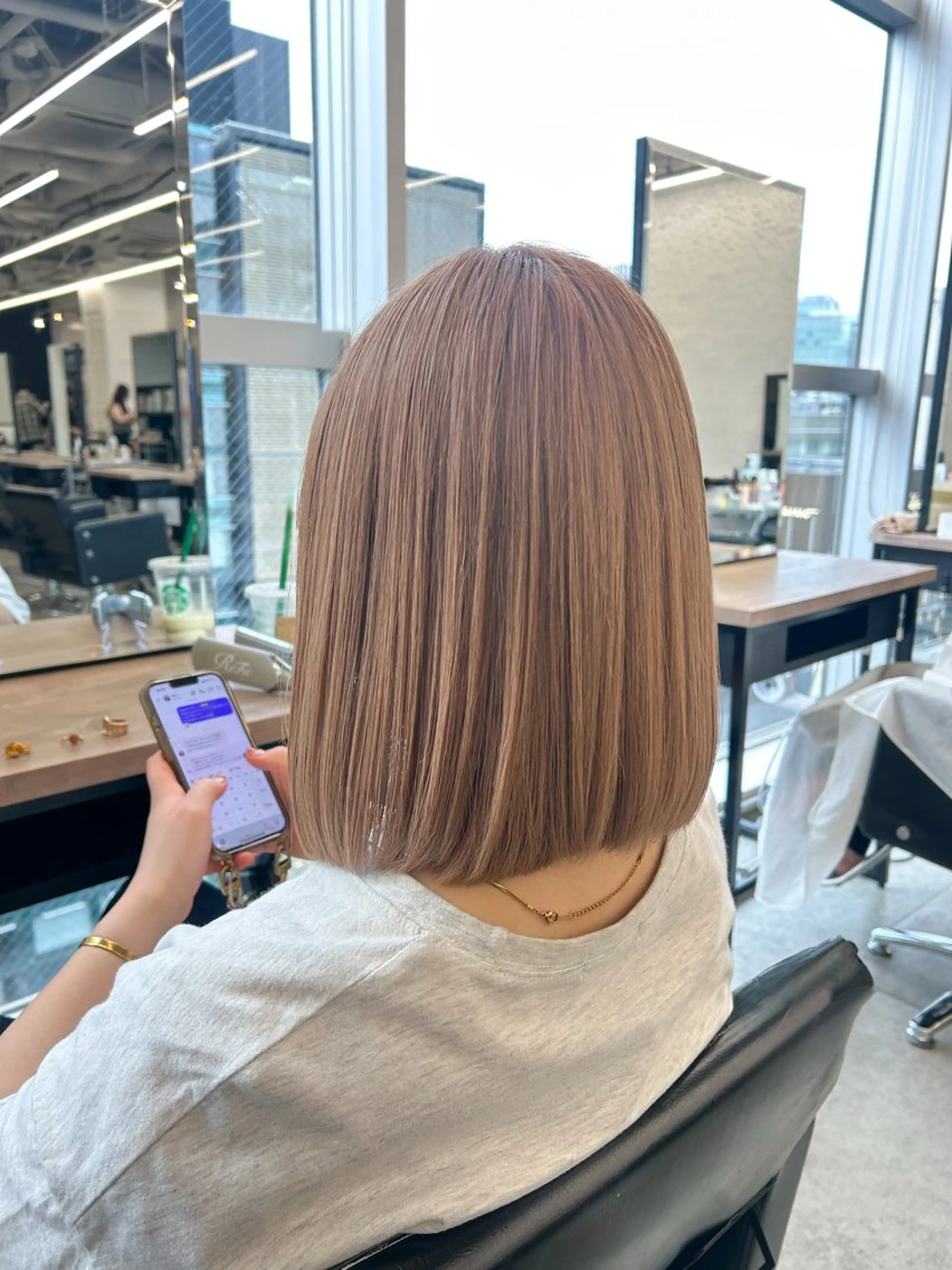 ショート トリートメント 暖色/髪質改善 /メンズカット/優真のヘアスタイル