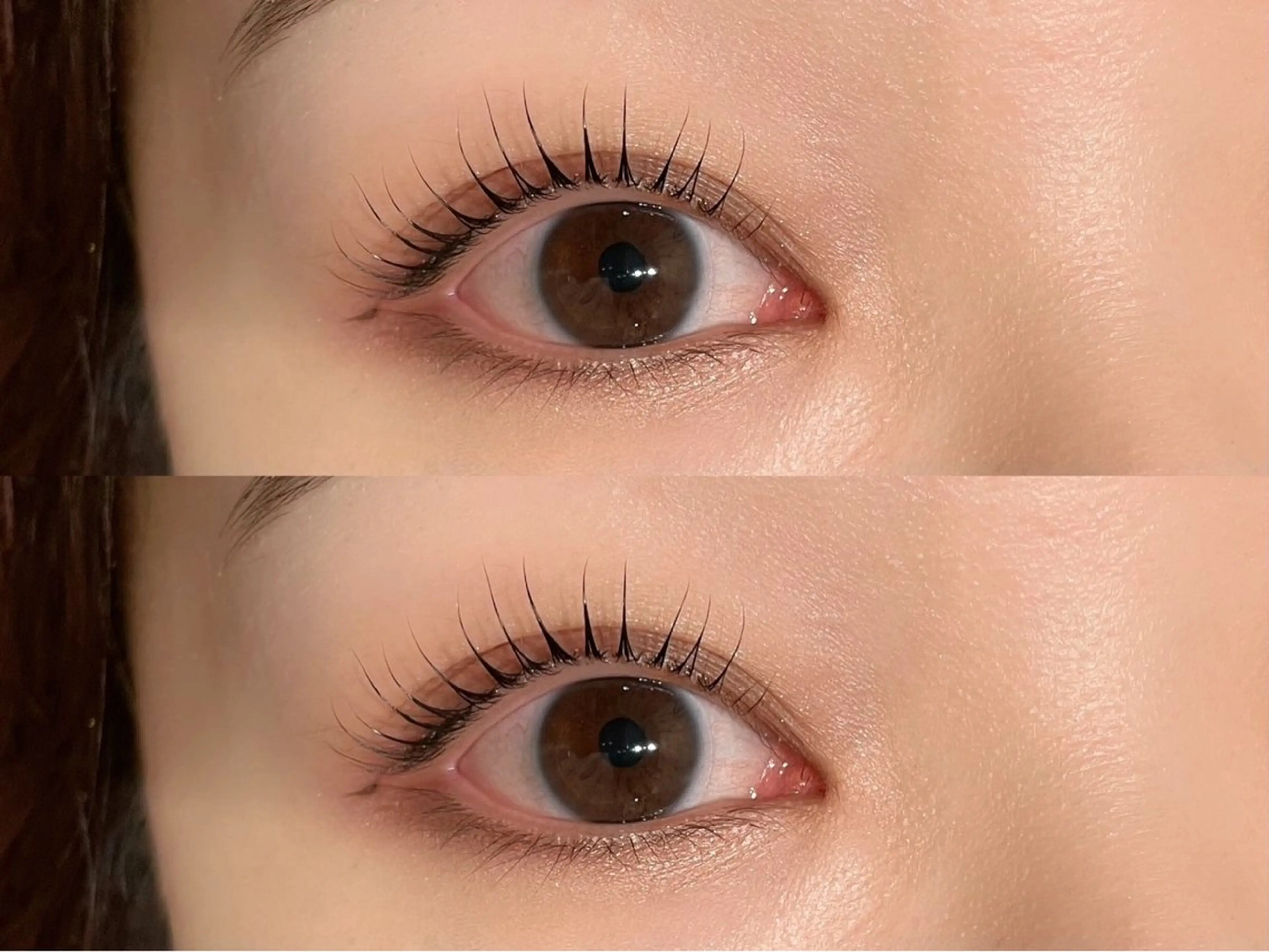 マツエク・マツパ パリジェンヌラッシュリフト シブヤ ミユのマツエク・マツパデザイン