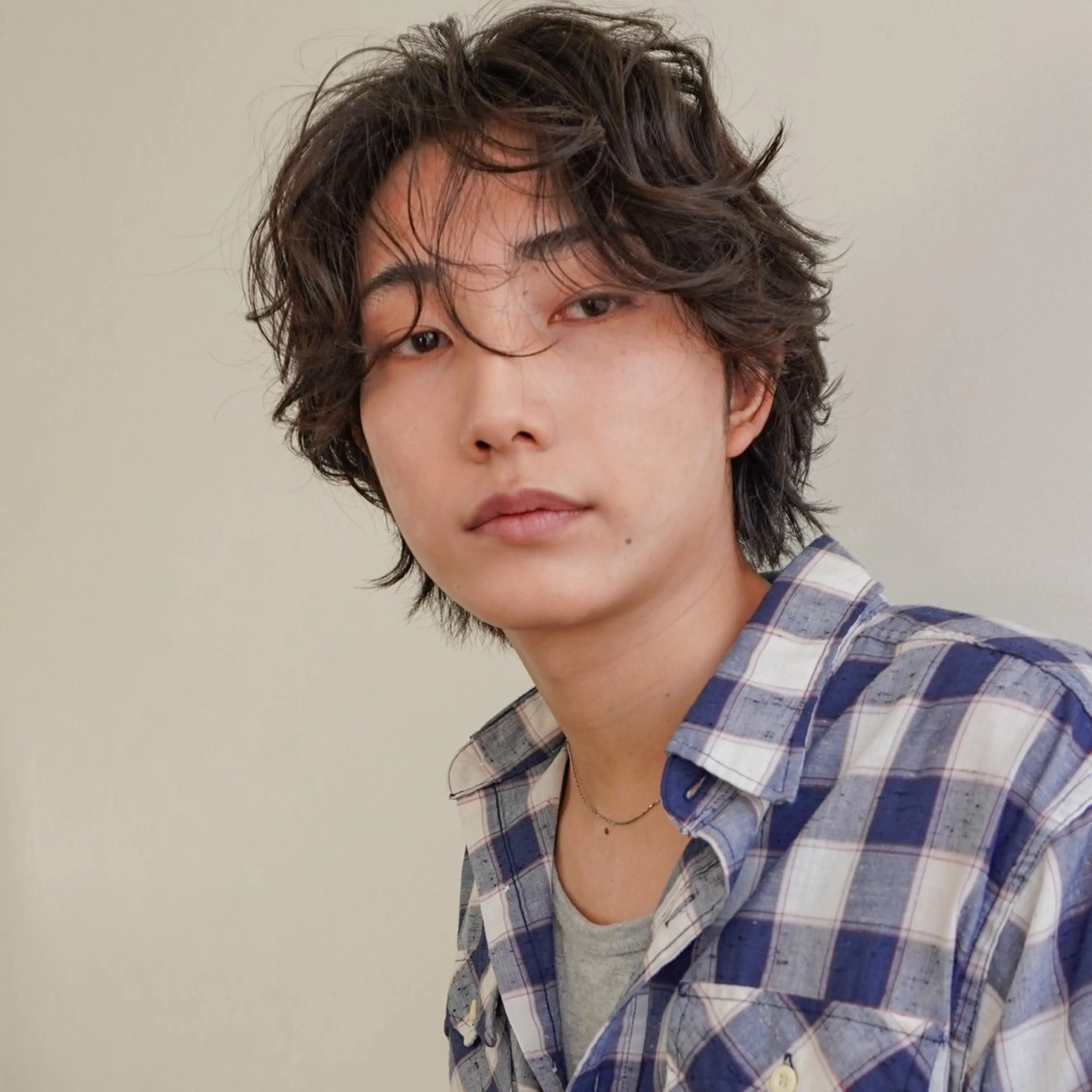 【初回】メンズカット＋パーマ＋内部補修トリートメント(スパイラルパーマ/ボブパーマ/プードルパーマ/シャドウパーマ)の写真