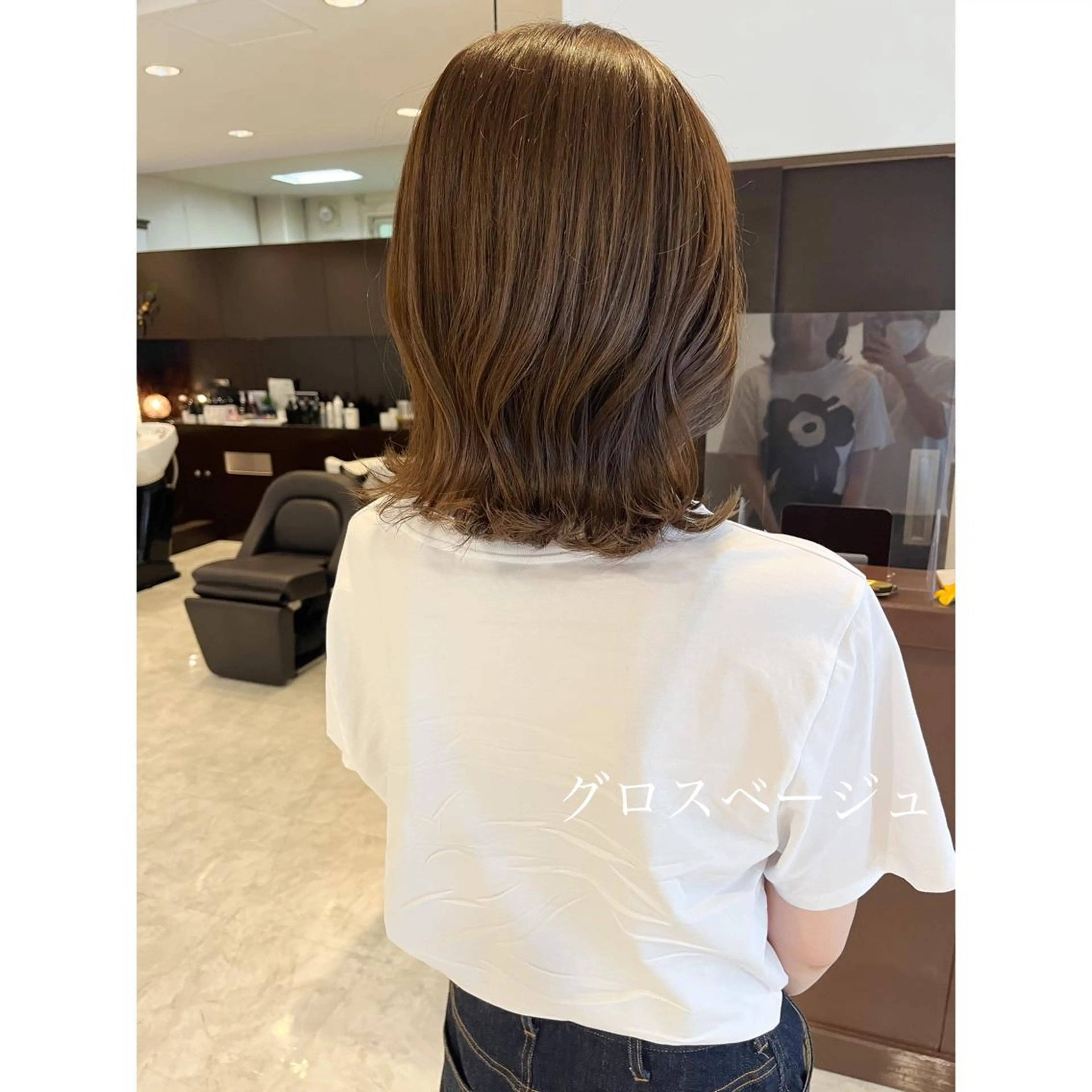 ミディアム カラー LEO所属・坂井田 浩樹のヘアスタイル