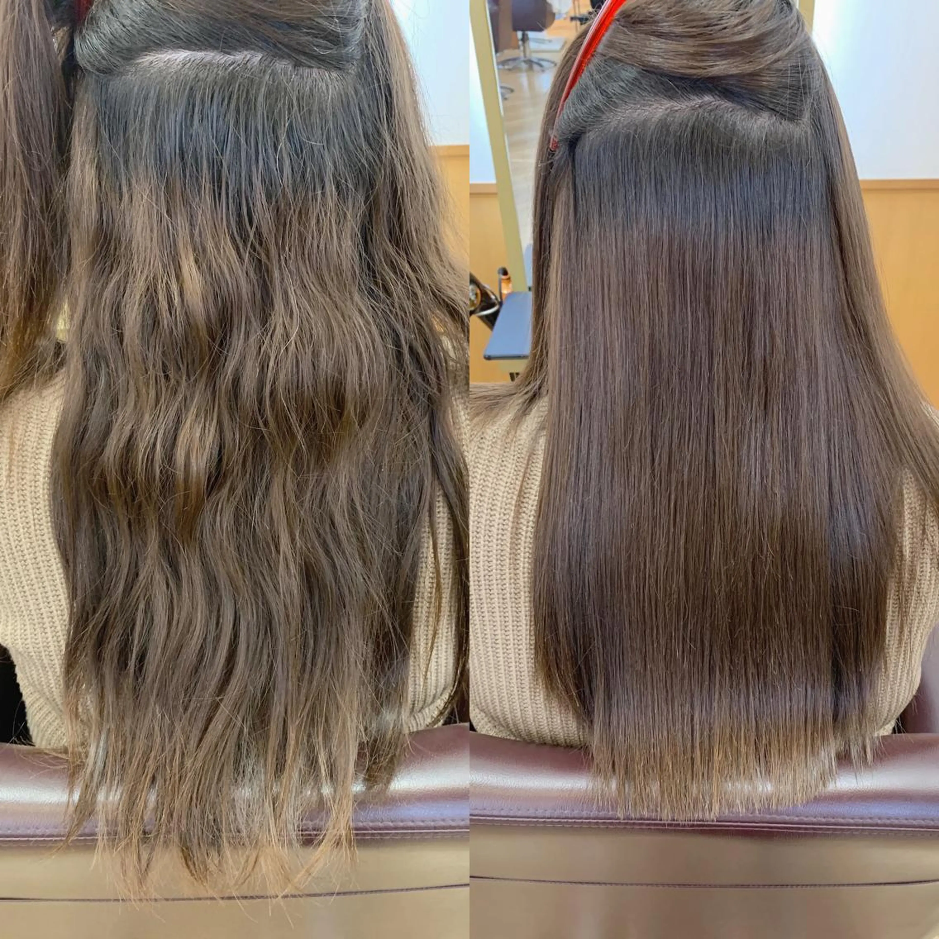 ロング パーマ 縮毛矯正 サンテヴィスタ　本八幡店所属・中根　いち 美髪を作るプロのヘアスタイル