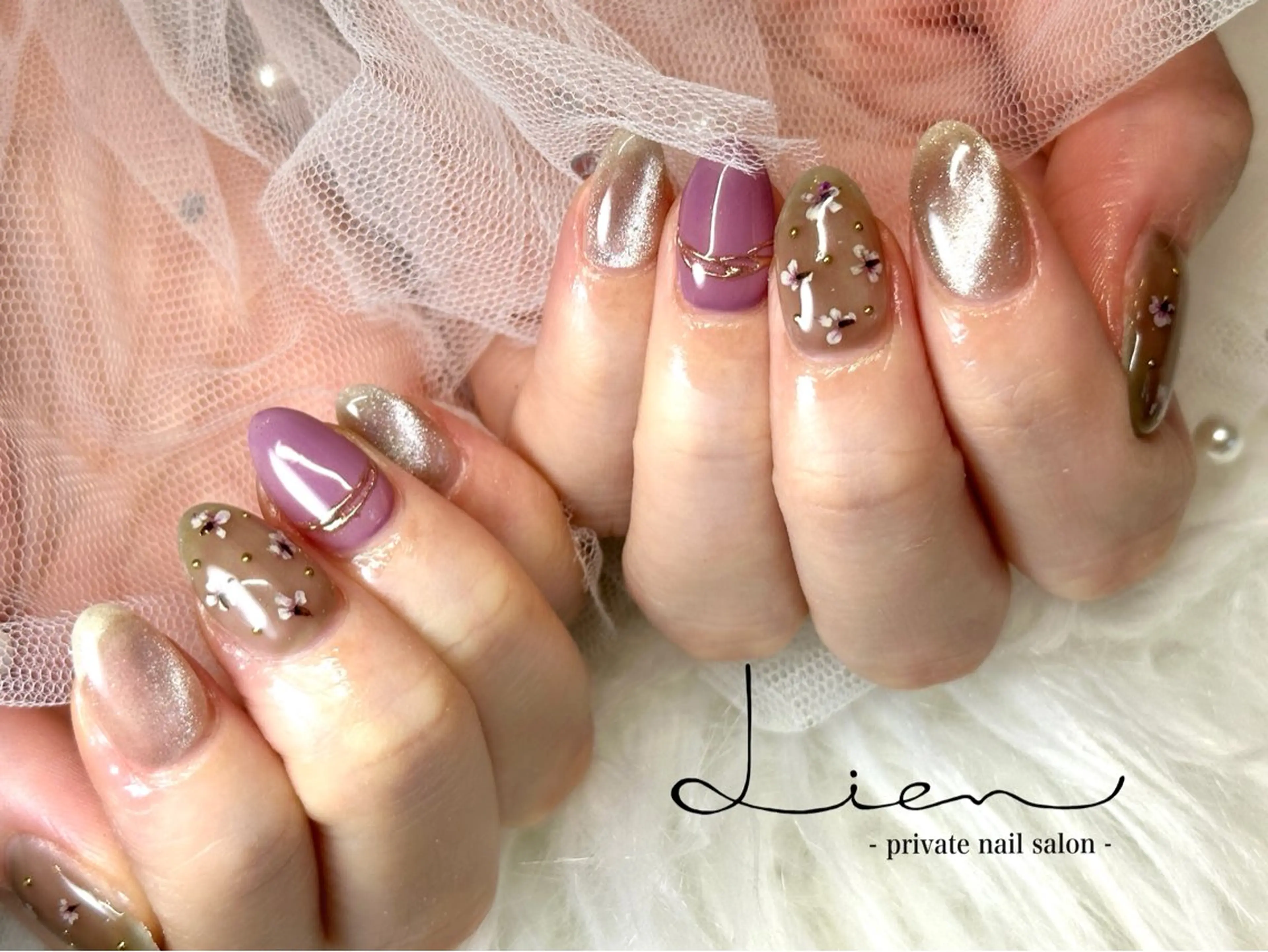 ネイル ハンドネイル Lien 【リアン】北堀江のネイルデザイン