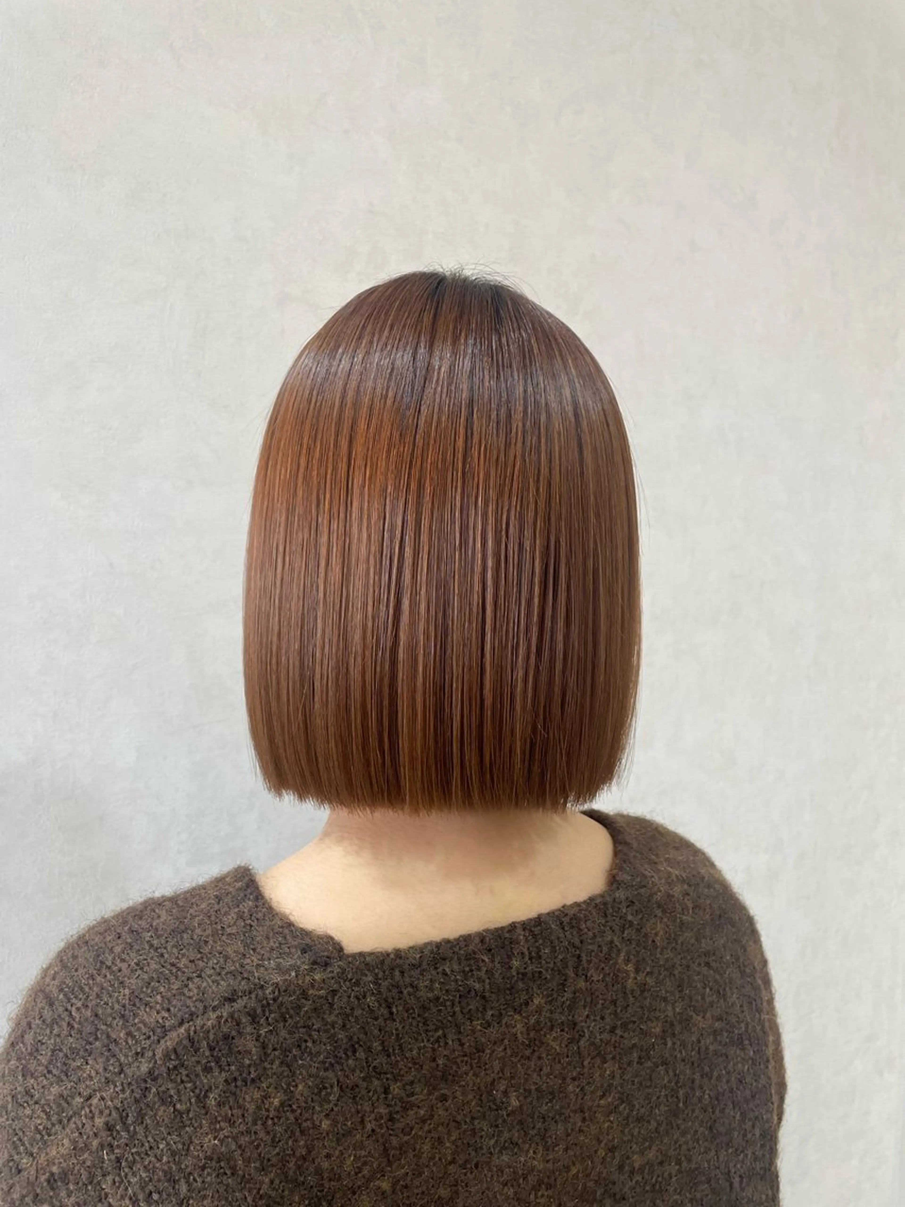 ショート 切りっぱなしボブ ボブ ラッシュ所属・松岡 音羽/東大阪𓈒𓋜のヘアスタイル