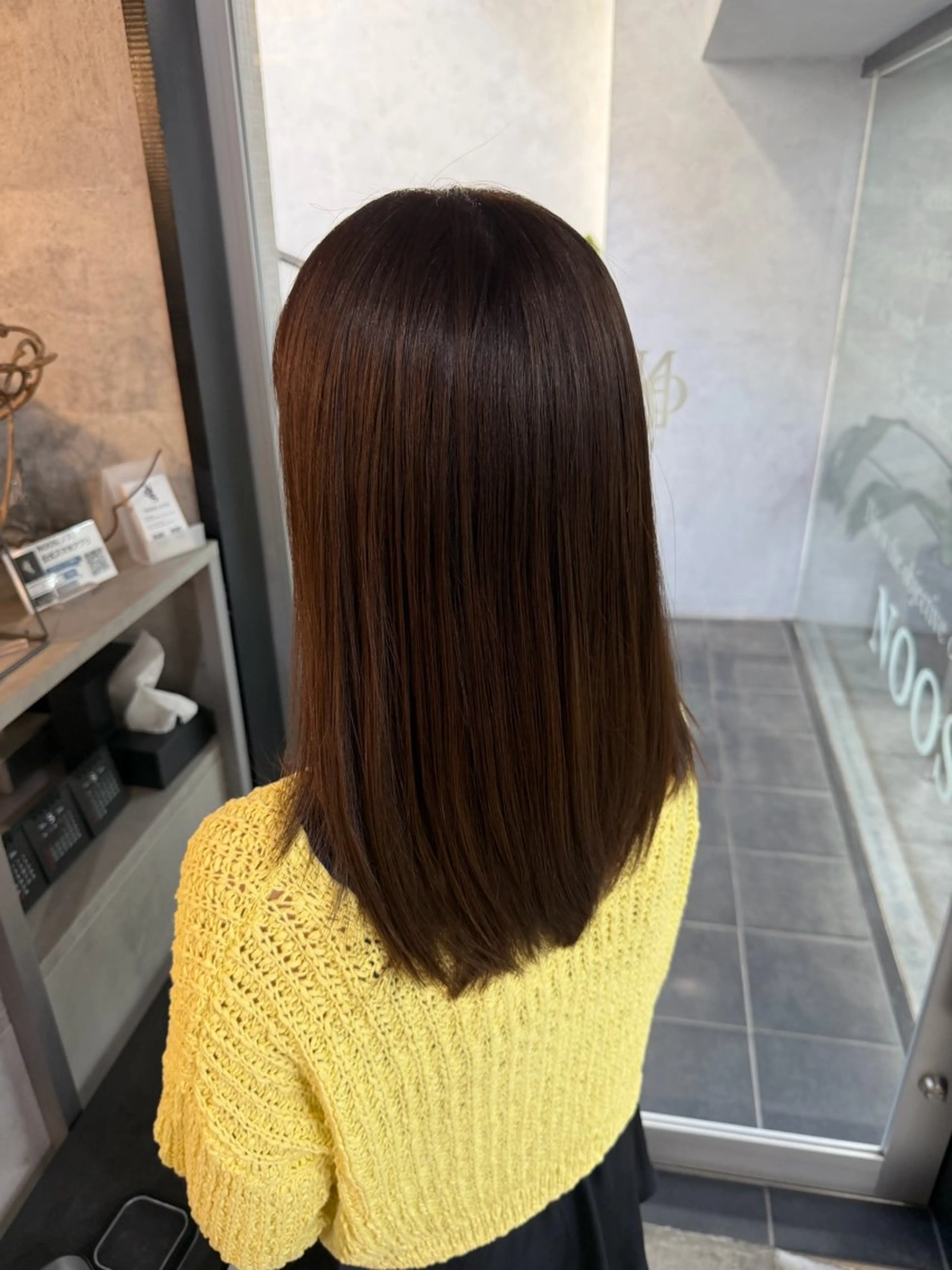 セミロング カラー カット ヘアカラー You/透明感カラー レイヤーカット/ボブのヘアスタイル