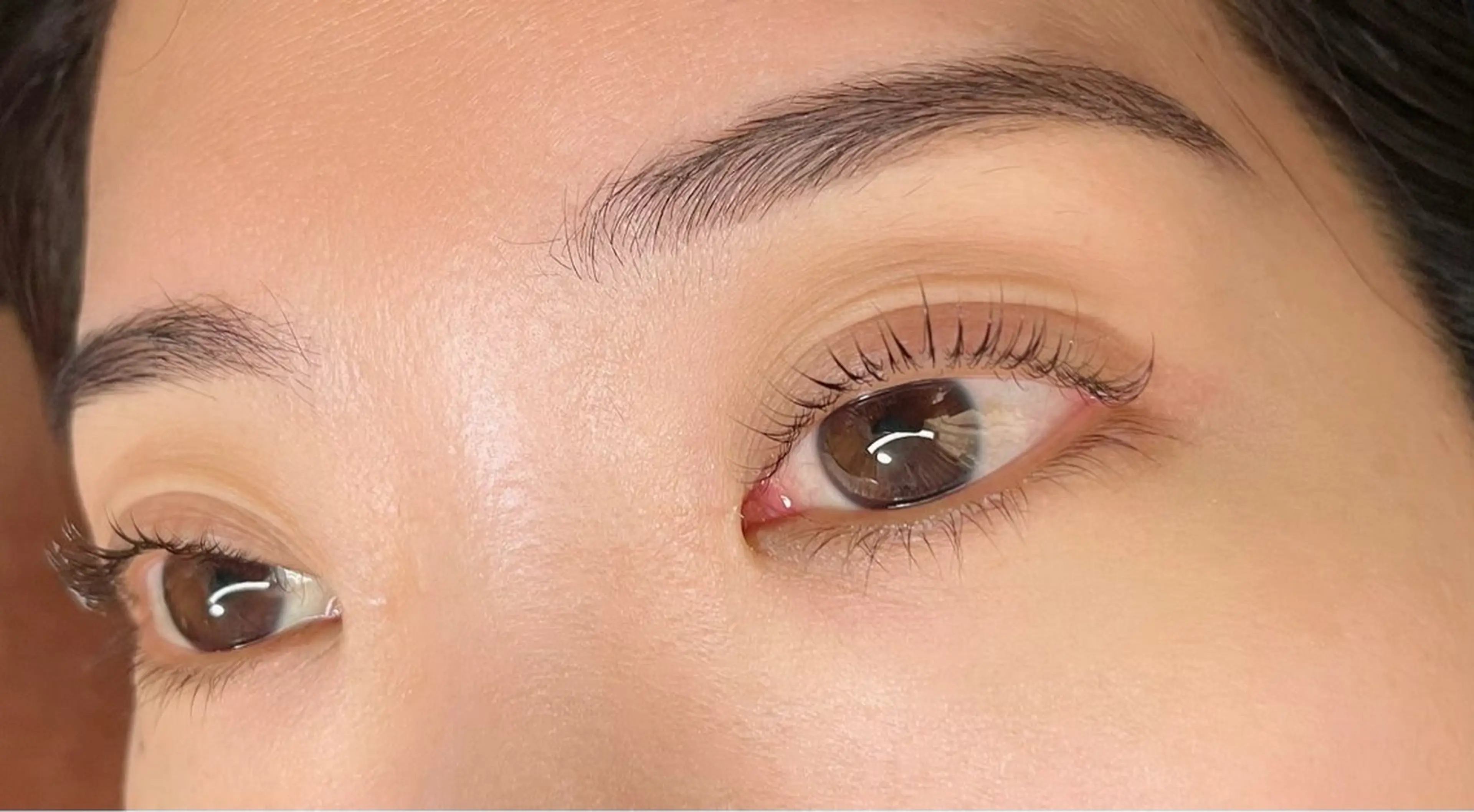 マツエク・マツパ フラットラッシュ パリジェンヌラッシュリフト まつげパーマ 一重×まつ毛パーマ ボリュームラッシュ マツパ Charme 五反田・不動前・目黒のマツエク・マツパデザイン