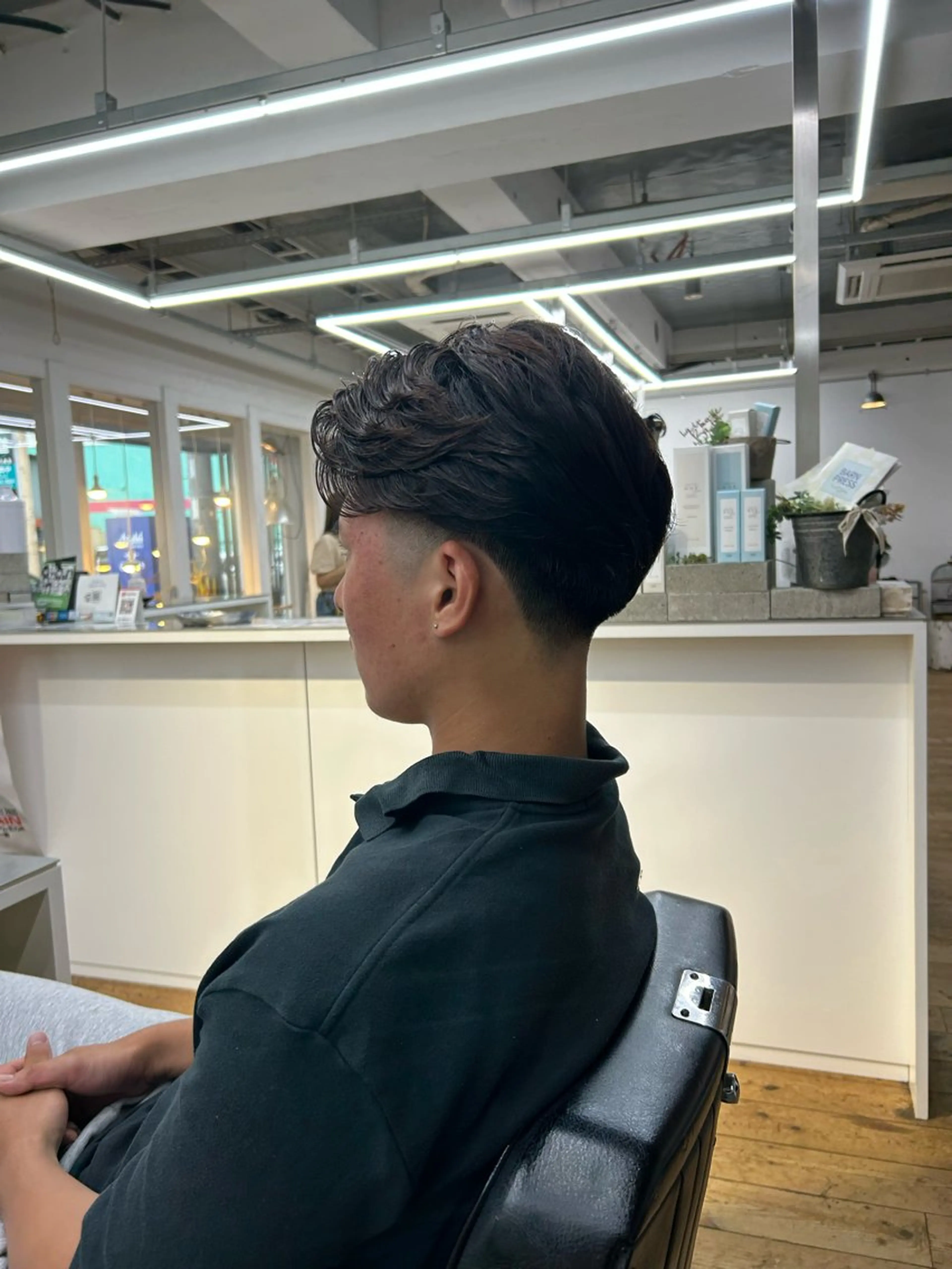 パーマ メンズ カット 縮毛矯正 HAIR-MAKE-BARN所属・北九州/折尾/パーマ /ゆうと/八幡西区のヘアスタイル